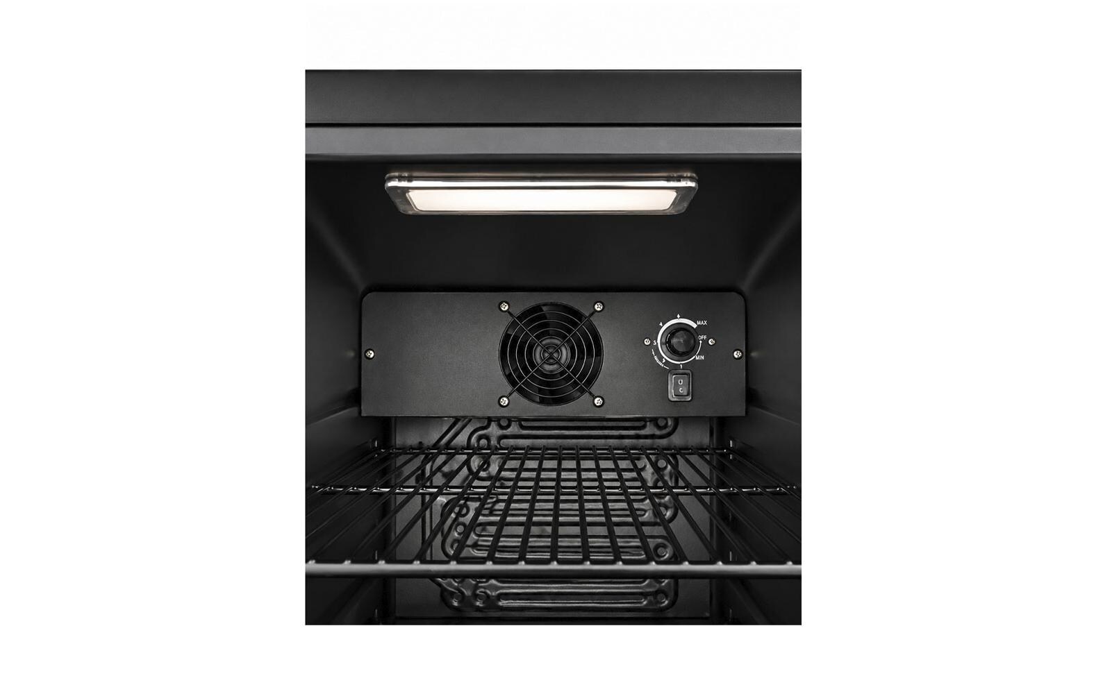 Kibernetik Getränkekühlschrank GK70 69 l, 4 - 12 °C, Glastür, Schwarz