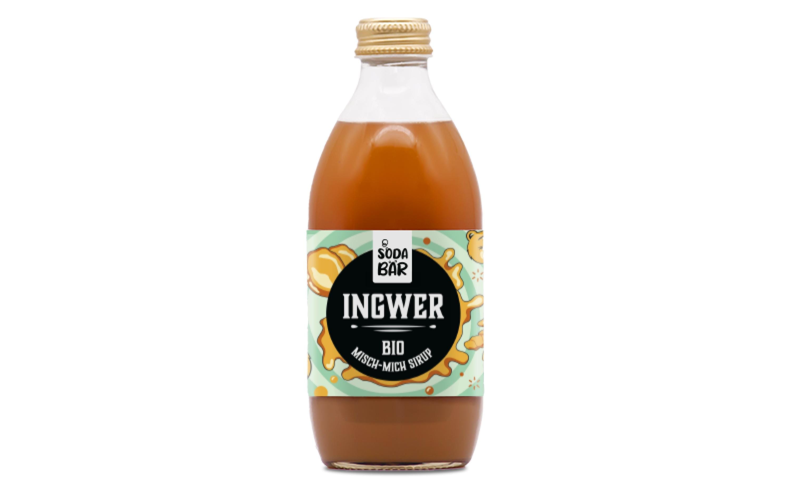 SodaBär Bio-Sirup Ingwer 330 ml SodaBär Bio-Sirup Ingwer 330 ml