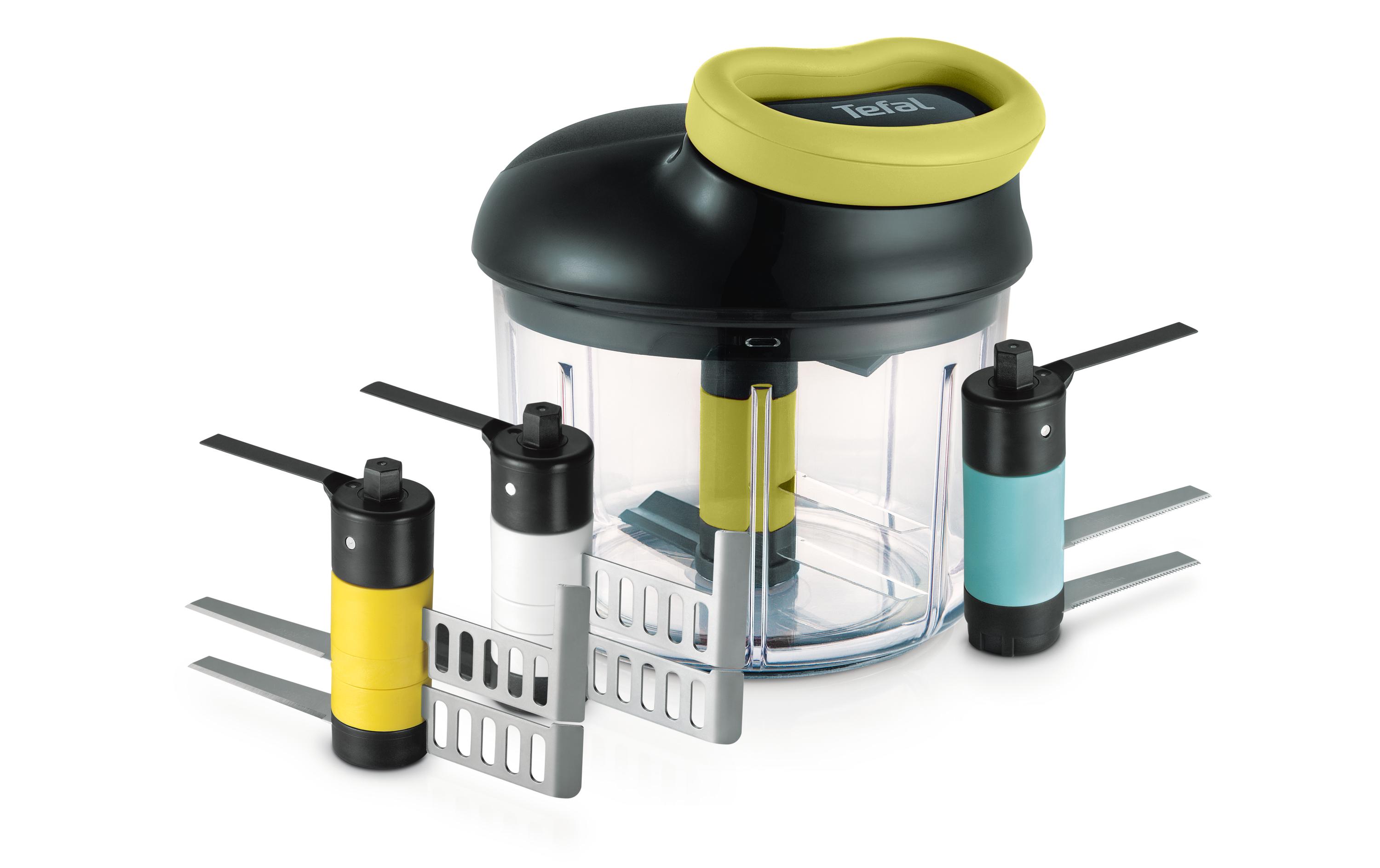 Tefal Hacker Ingenio mit 4 Einsätzen Schwarz Tefal Hacker Ingenio mit 4 Einsätzen Schwarz