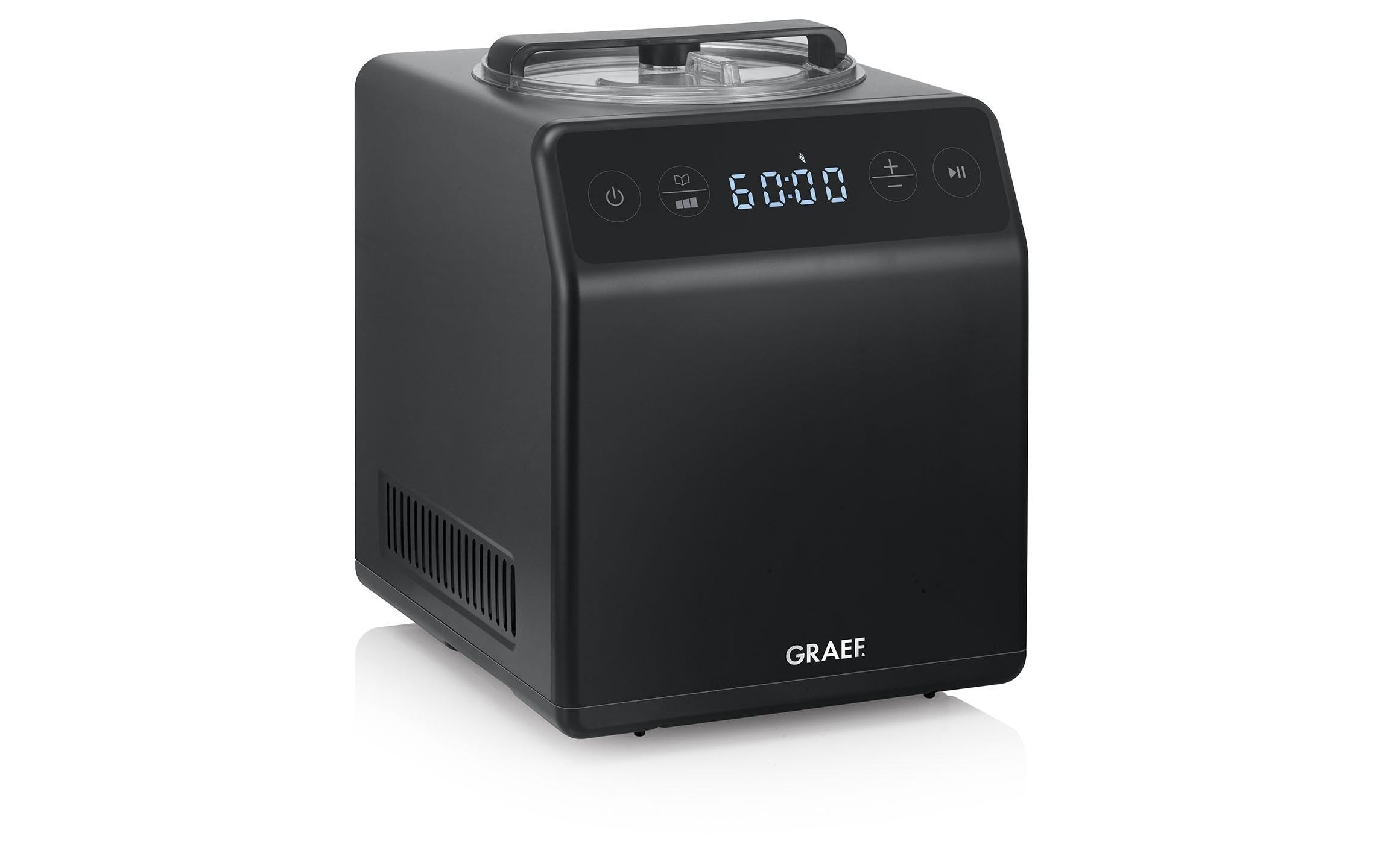 Graef Glacemaschine IM 706 2 l, Schwarz Graef Glacemaschine IM 706 2 l, Schwarz