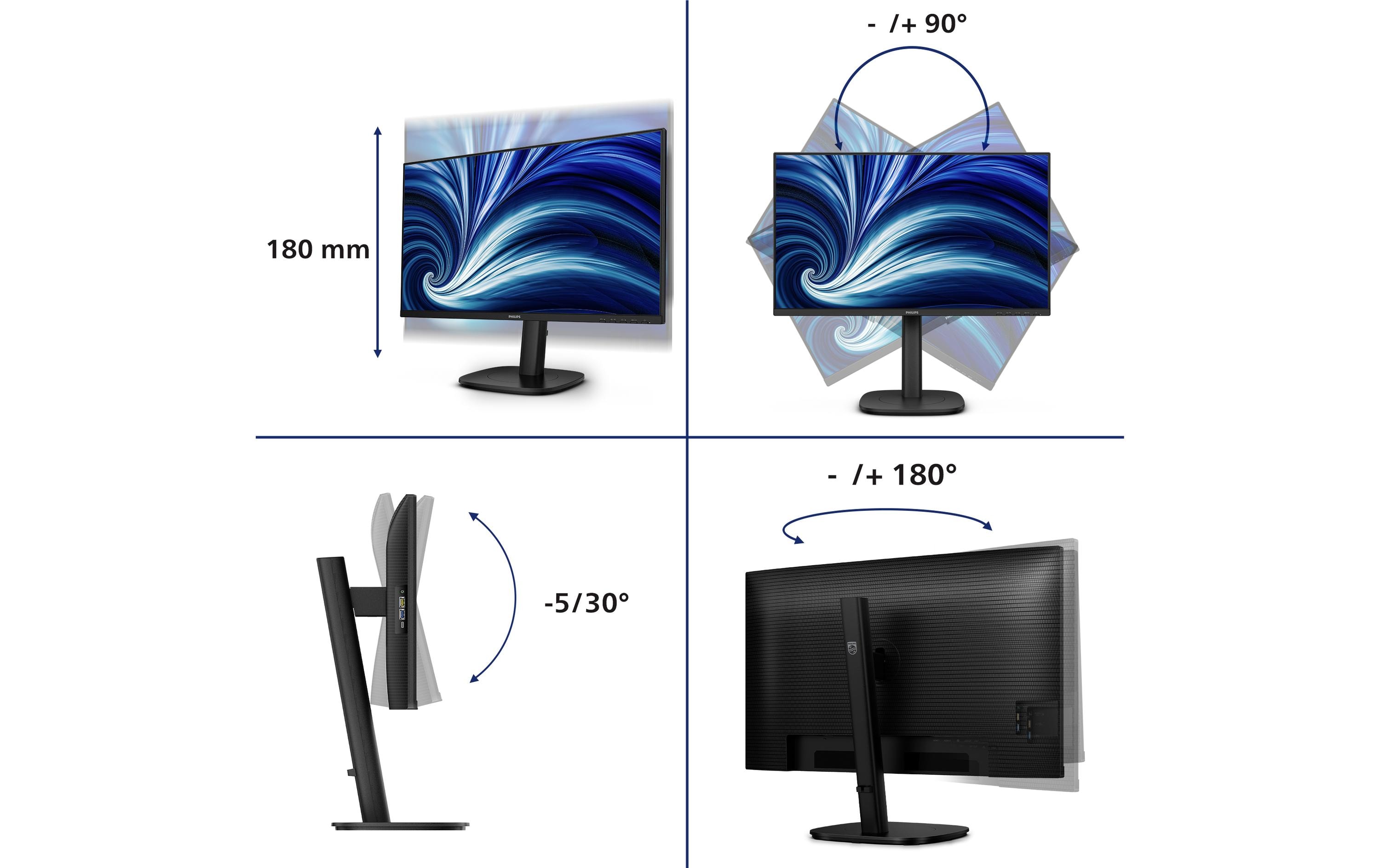 Philips 24 24B2U3301D/00, 1920 x 1200, 100 Hz