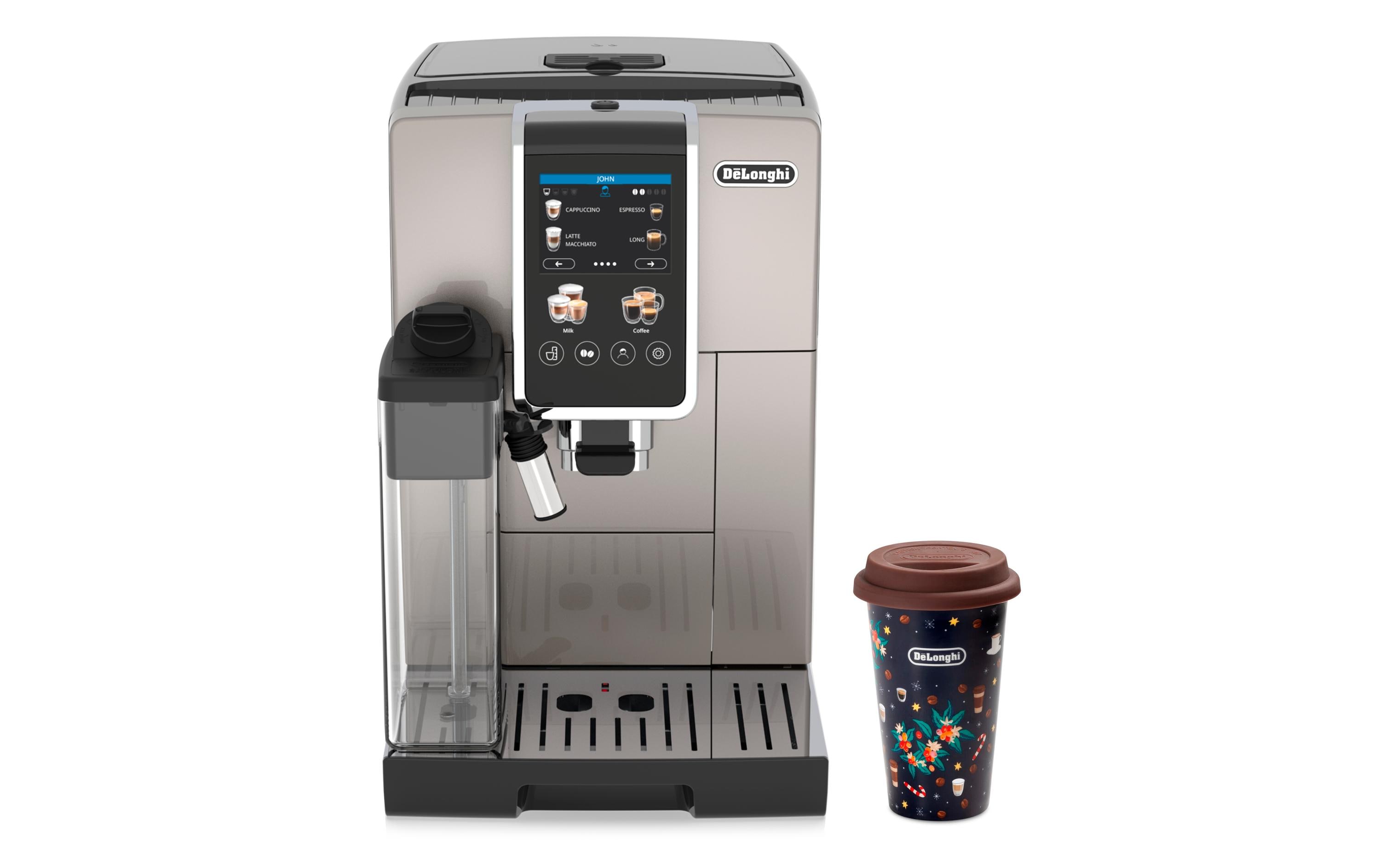 De'Longhi Kaffeevollautomat Dinamica Plus ECAM380.85 Taupe