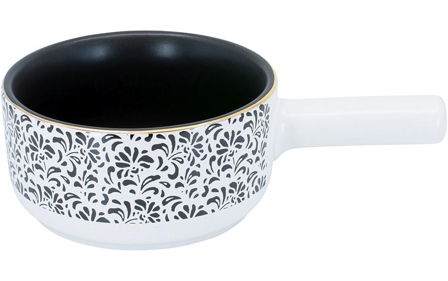 Kadastar Fondue-Caquelon Floral Weiss Kadastar Fondue-Caquelon Floral Weiss