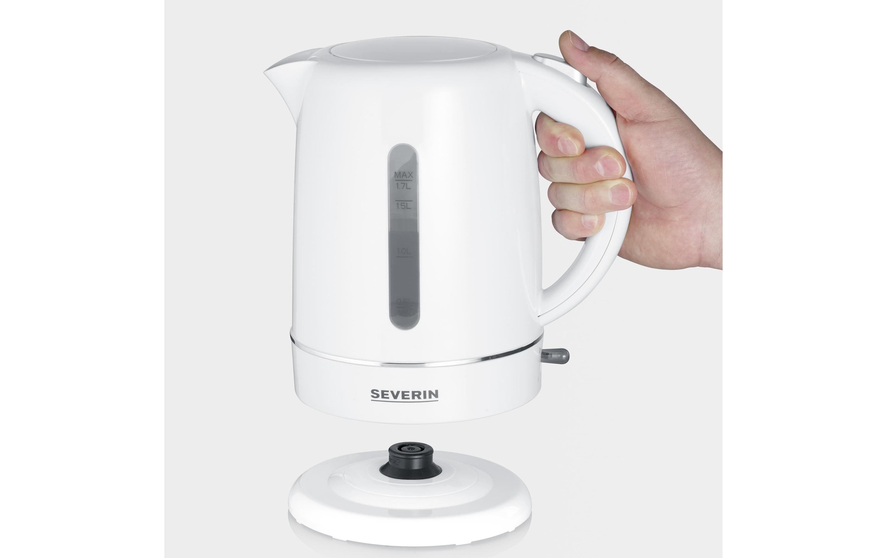 Severin Wasserkocher WK 4325 1.7 l, Weiss