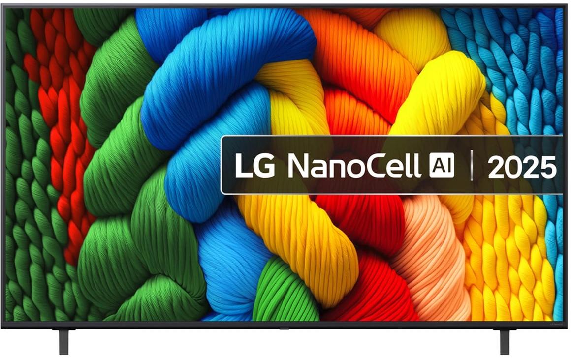 LG TV 75NANO80A6B 75, 3840 x 2160 (Ultra HD 4K), LED-LCD LG TV 75NANO80A6B 75, 3840 x 2160 (Ultra HD 4K), LED-LCD