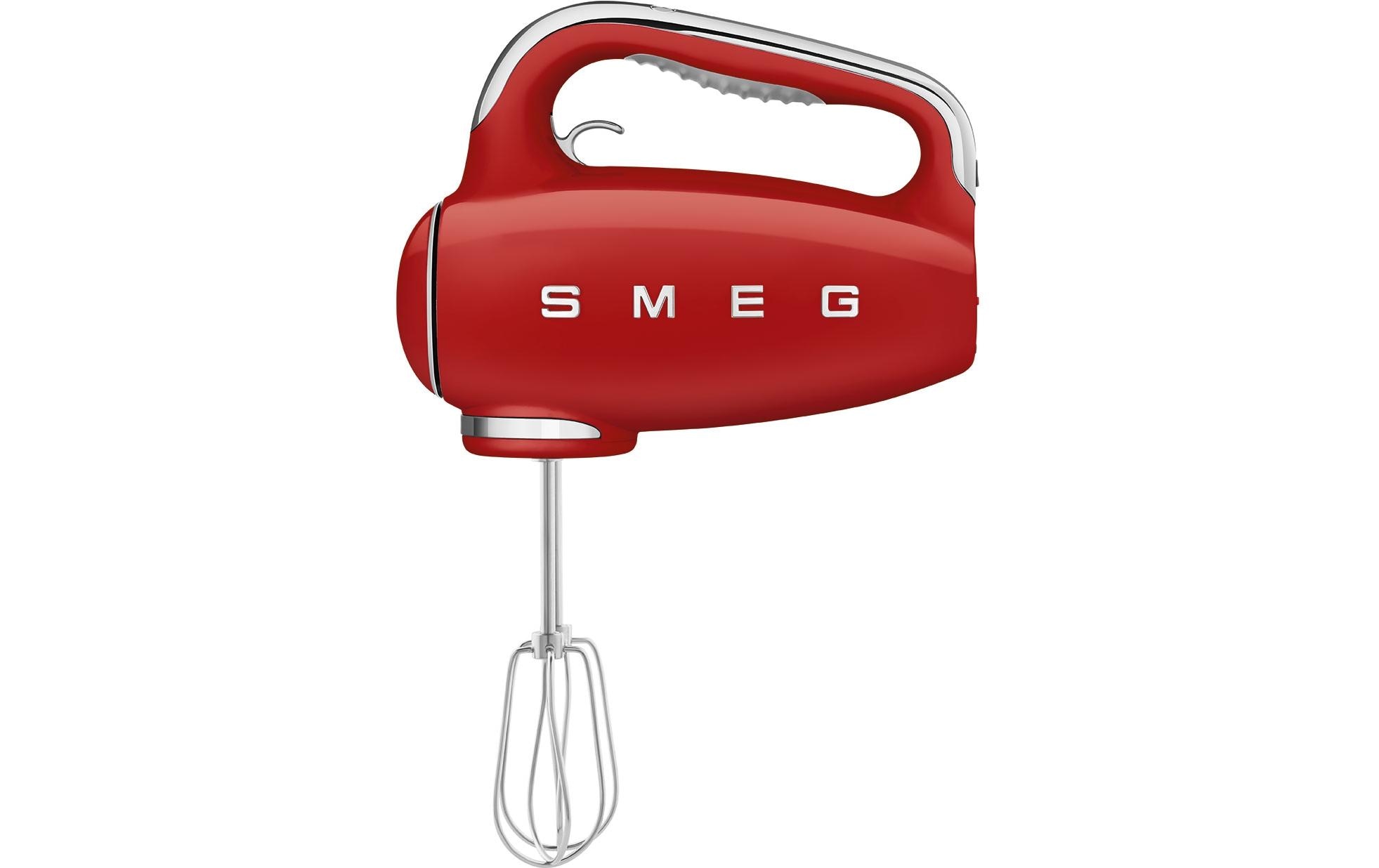 SMEG Handmixer 50's Style HMF01RDEU Rot