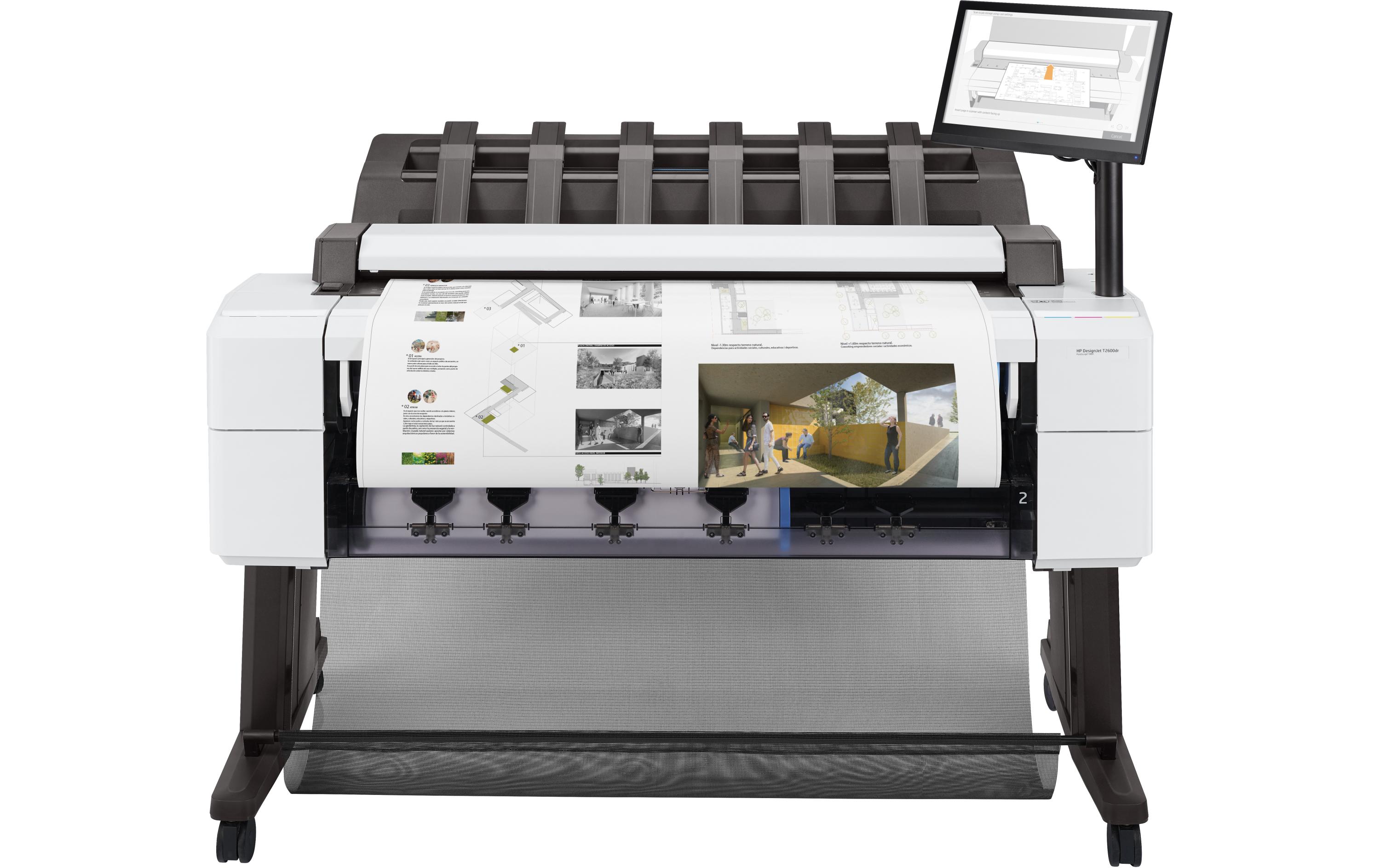 HP Grossformatdrucker DesignJet T2600PS HP Grossformatdrucker DesignJet T2600PS