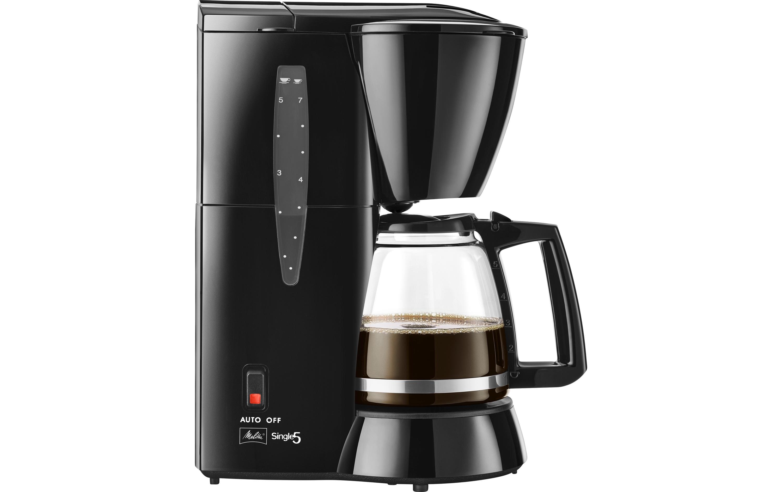 Melitta Filterkaffeemaschine Single 5 Schwarz