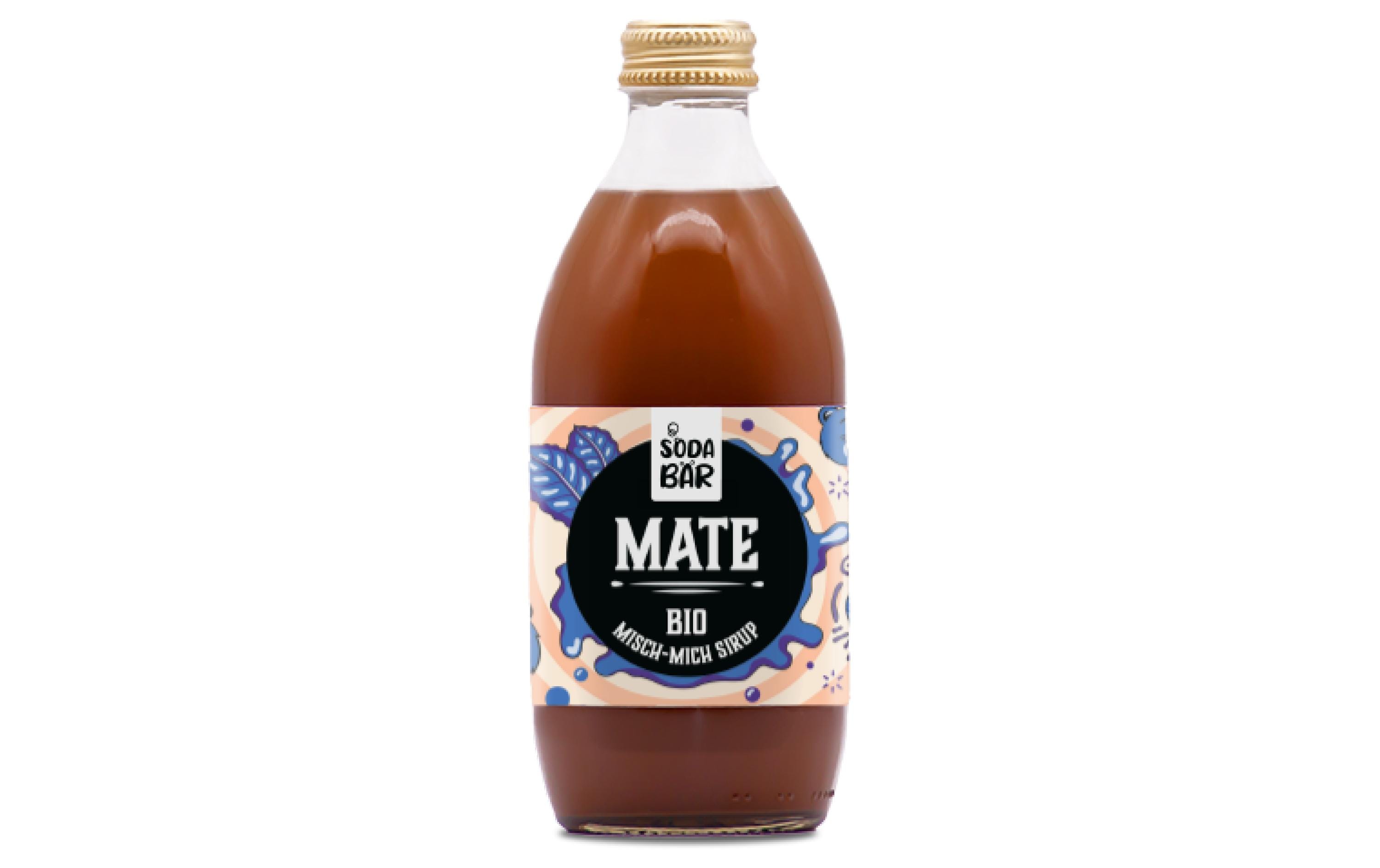 SodaBär Bio-Sirup Mate 330 ml SodaBär Bio-Sirup Mate 330 ml