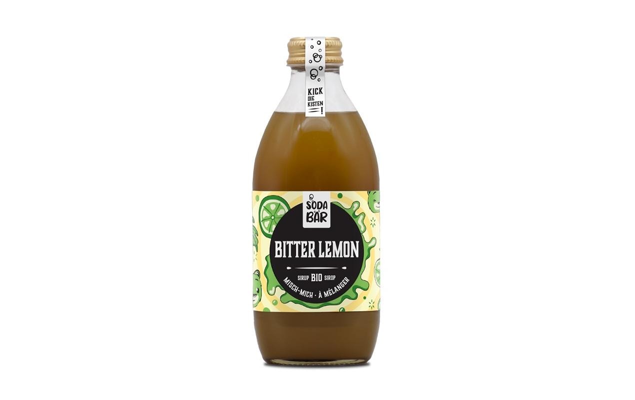 SodaBär Bio-Sirup Bitter Lemon 330 ml