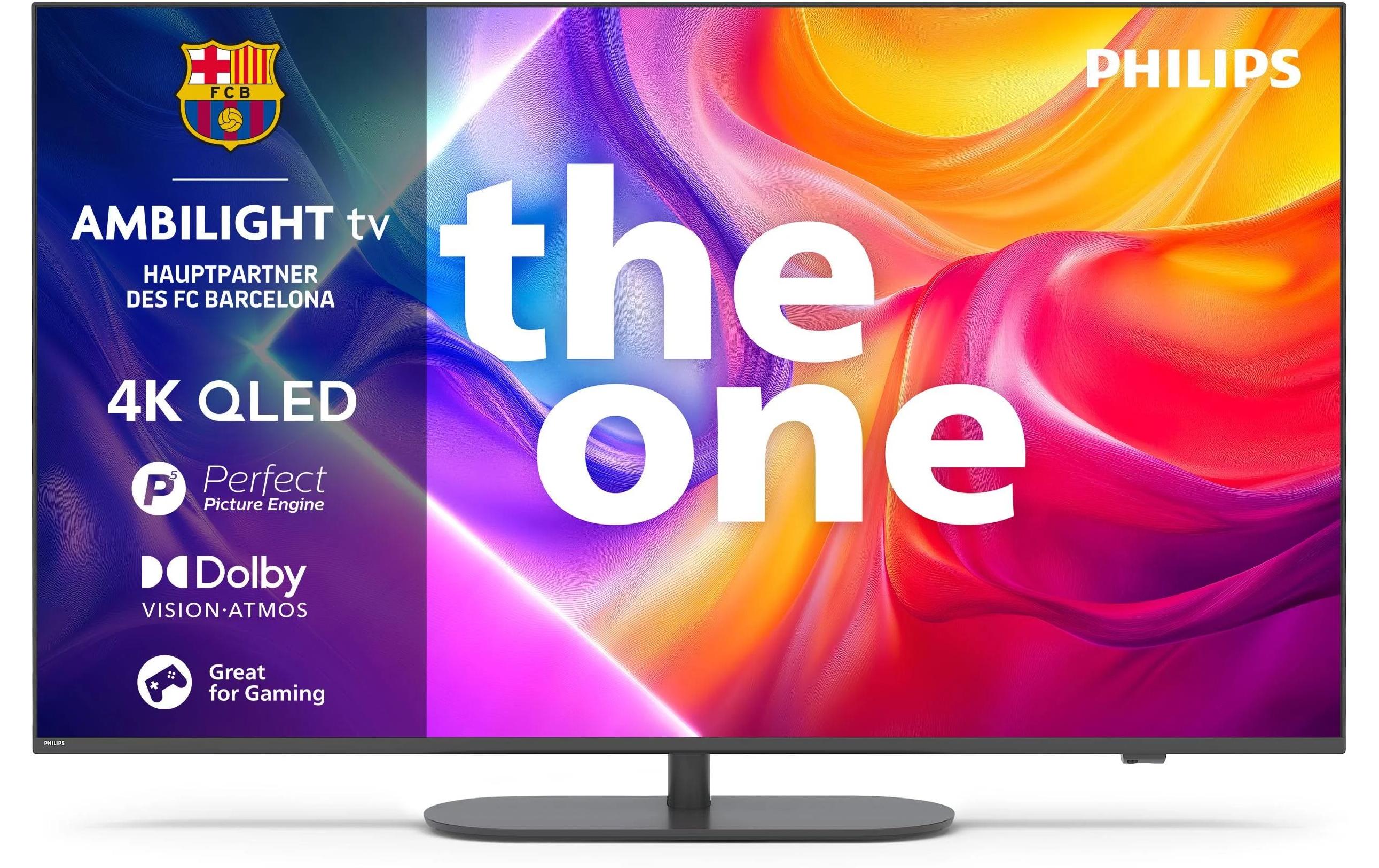 Philips TV 65PUS9000/12 The One 65 4K QLED Ambilight TV, 2025
