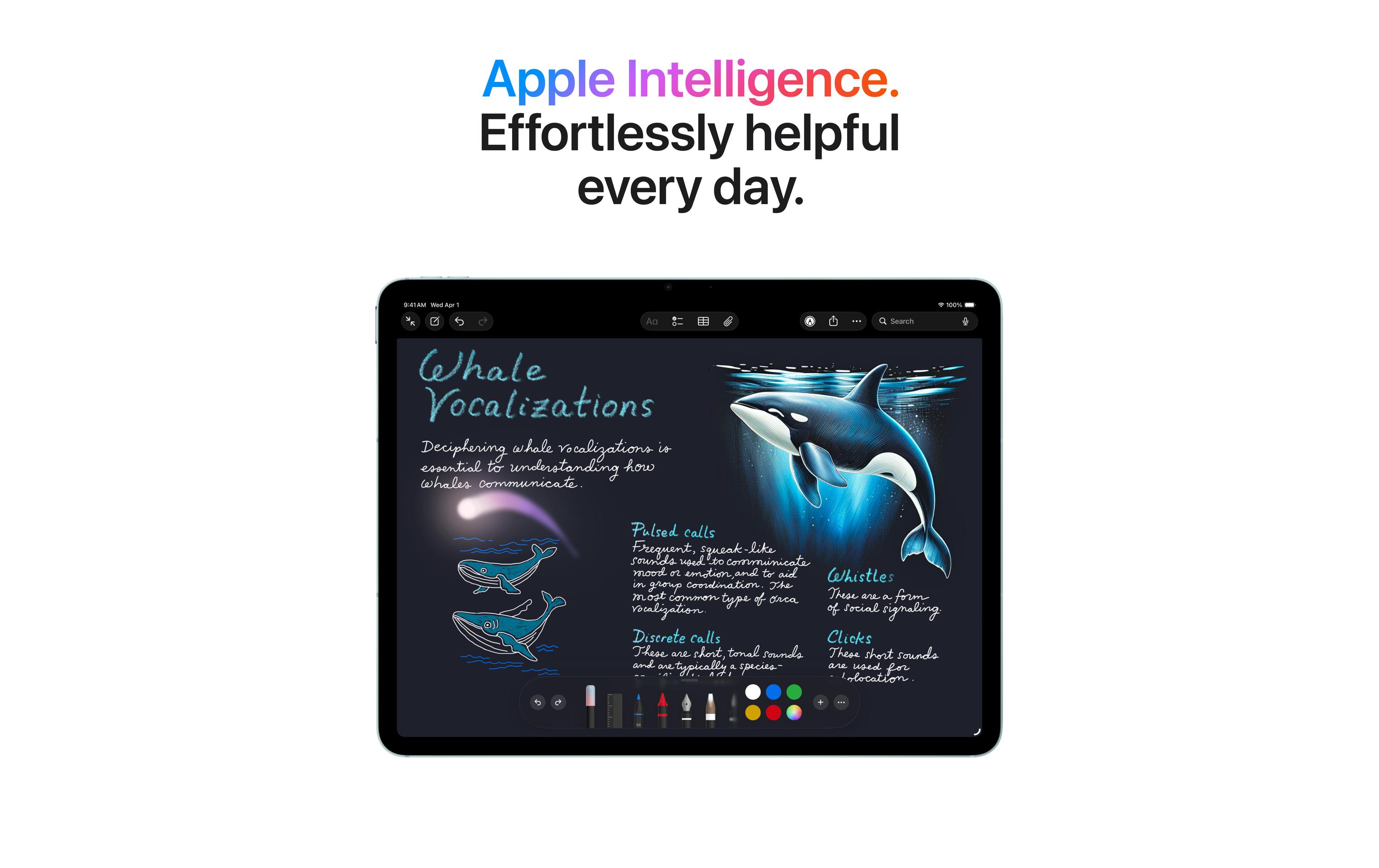 Apple iPad Air 11 M4 Cellular 2026 128 GB Polarstern