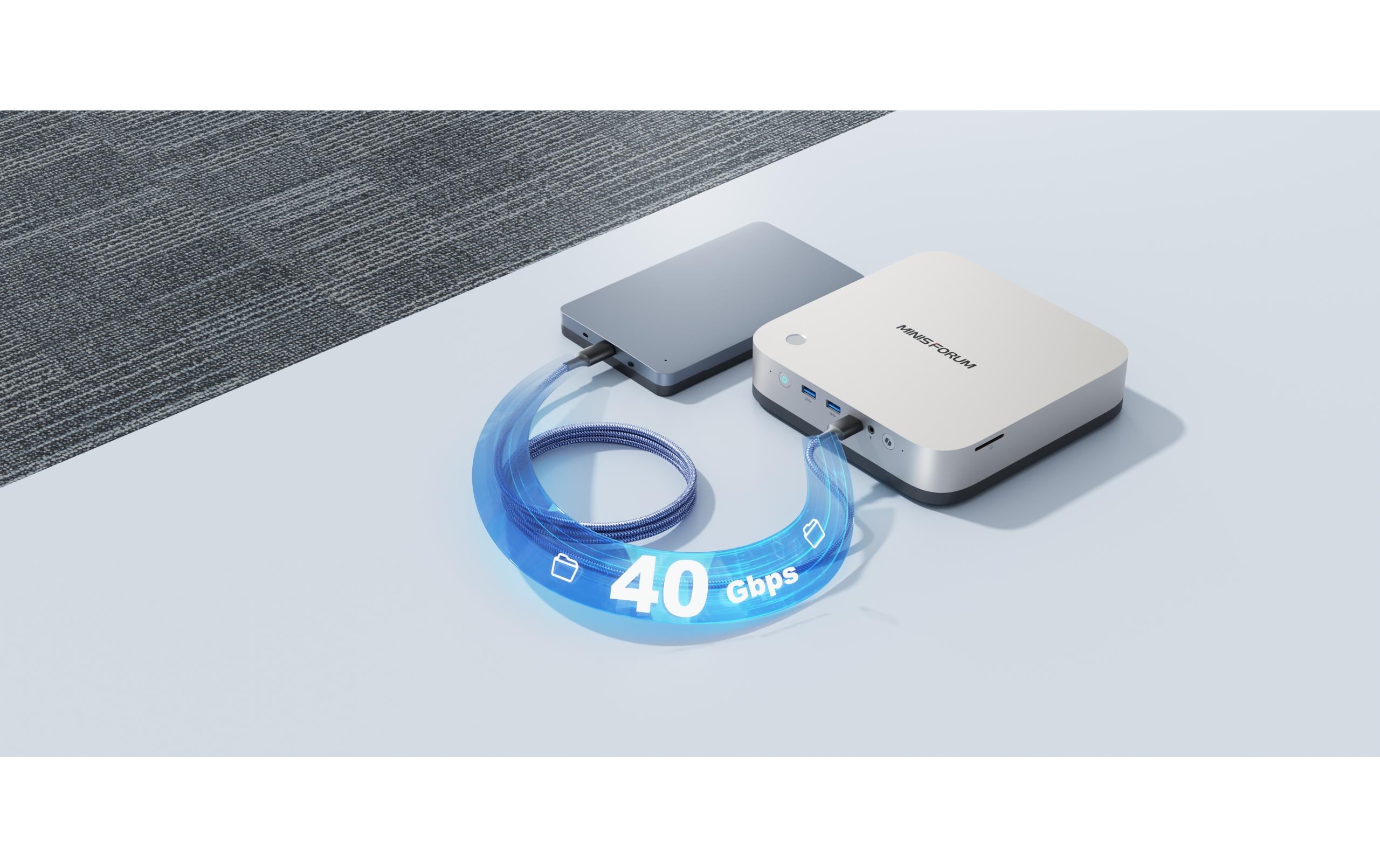 Minisforum Mini PC X1 Pro 370 Barebone