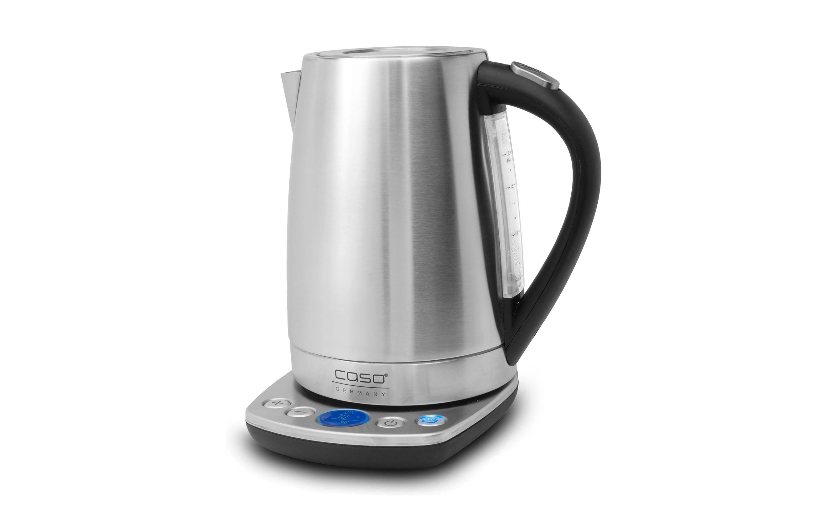 Caso Wasserkocher WK 2200 Edelstahl 1.7 l 2000 W Schwarz/Silber