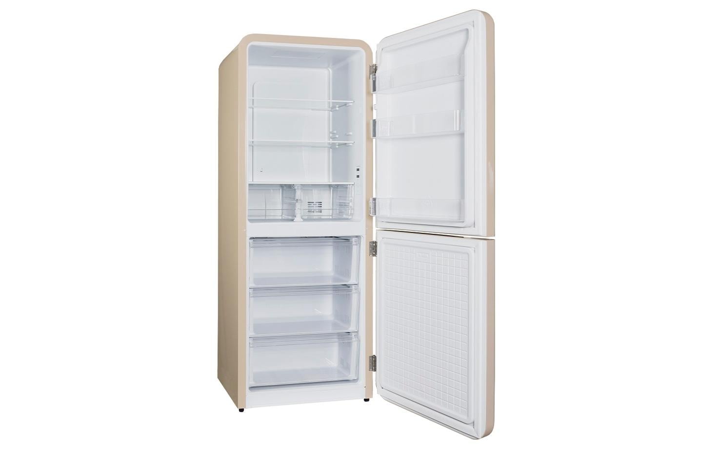 Kibernetik Kühl-Gefrierkombination KSTK401 Beige, Rechts