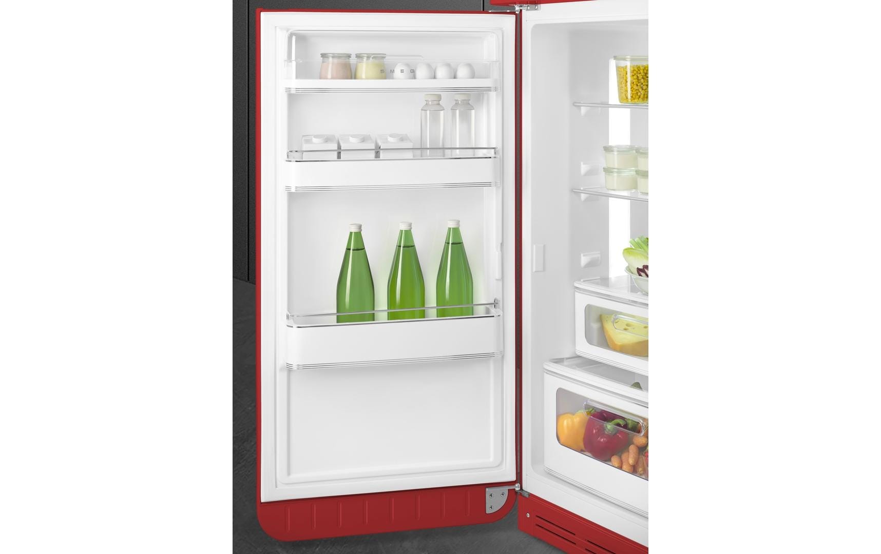 SMEG Kühl-Gefrierkombination FAB30lRD5 Links