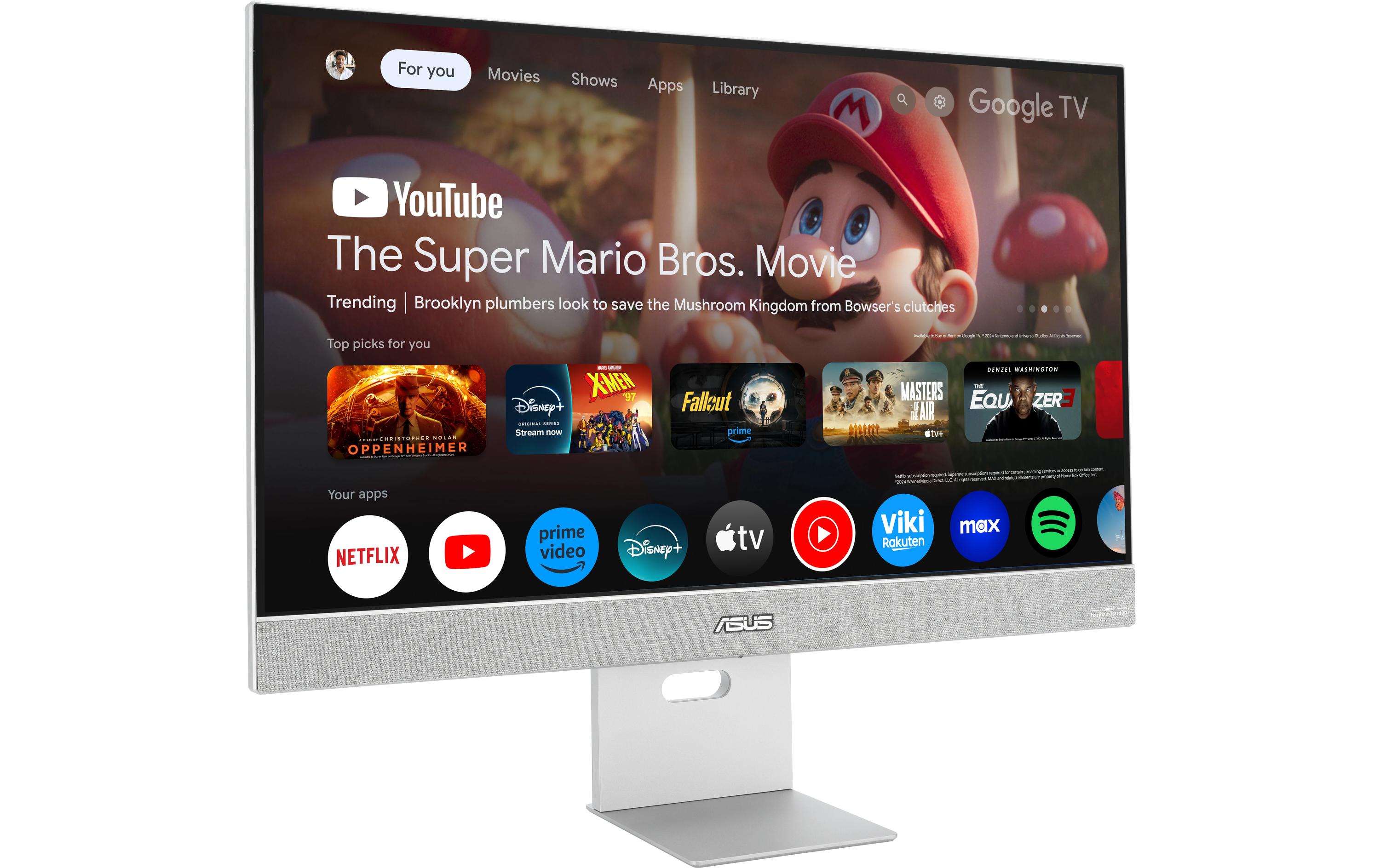 ASUS Monitor ZenScreen Smart Monitor MS27UC