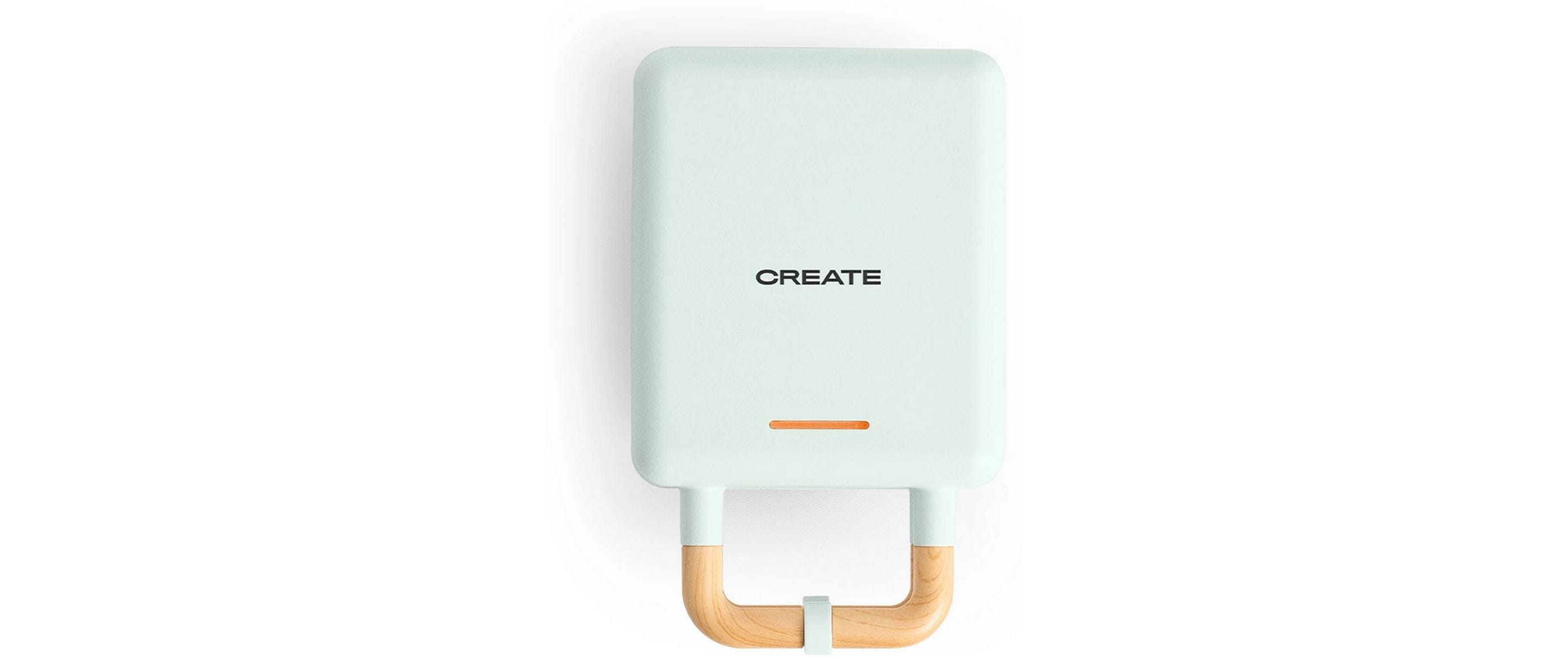 Create Waffeleisen Stone 2 in 1 Compact Pastellblau Create Waffeleisen Stone 2 in 1 Compact Pastellblau