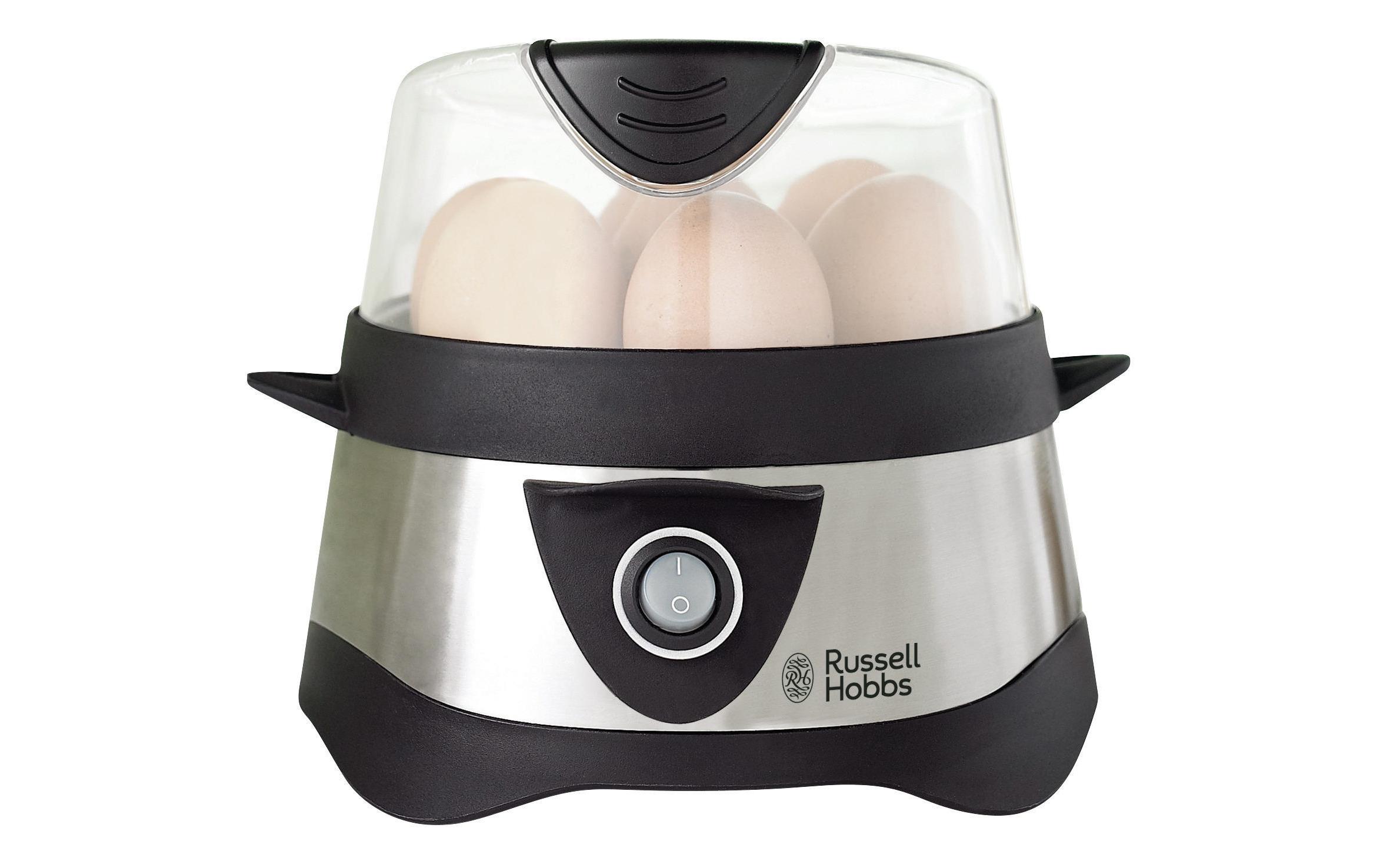 Russell Hobbs Eierkocher 14048-56 7 Eier, Schwarz/Silber Russell Hobbs Eierkocher 14048-56 7 Eier, Schwarz/Silber