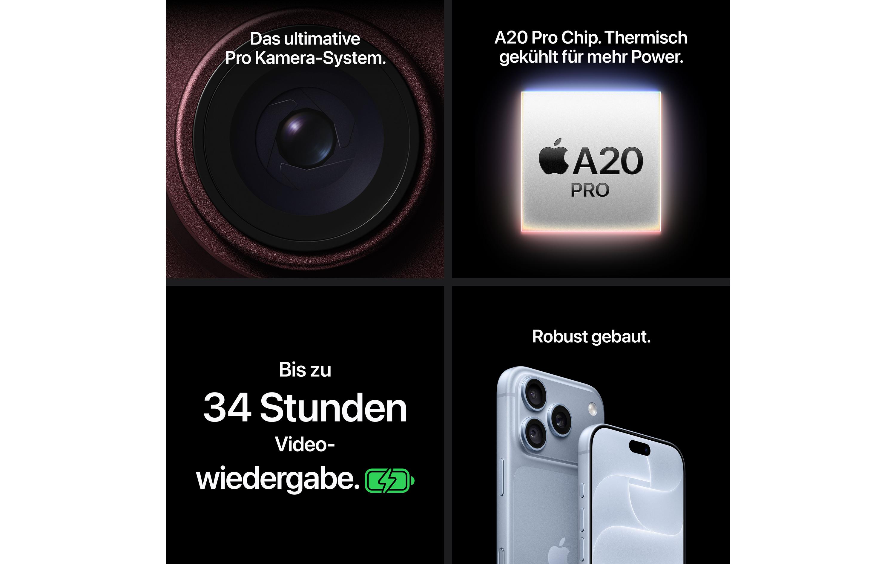 Apple iPhone 18 Pro 1000 GB Schwarz