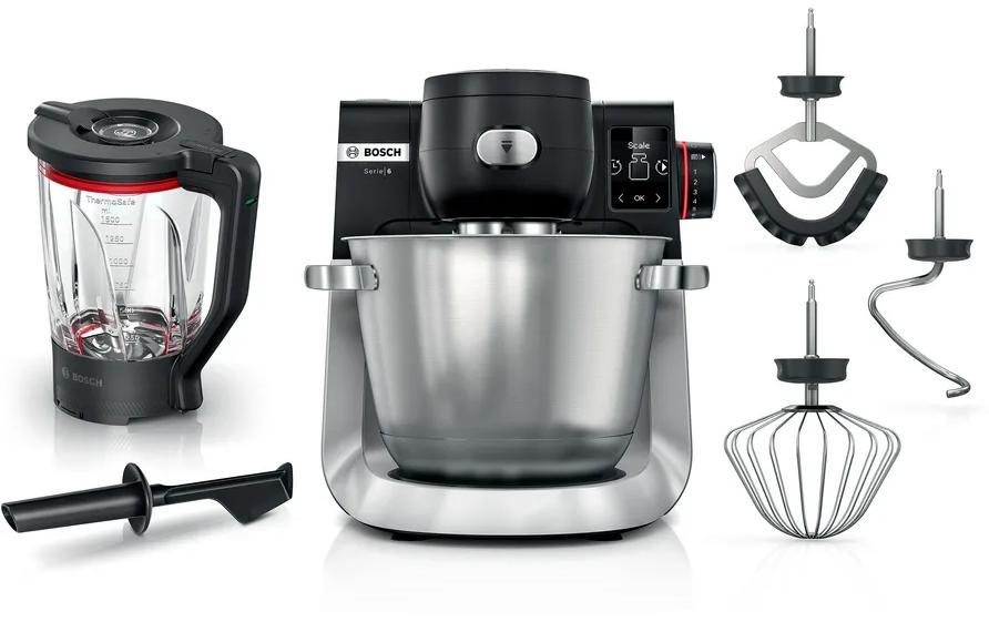 Bosch Küchenmaschine Serie 6 MUMS6ZS17 Edelstahl/Schwarz Bosch Küchenmaschine Serie 6 MUMS6ZS17 Edelstahl/Schwarz