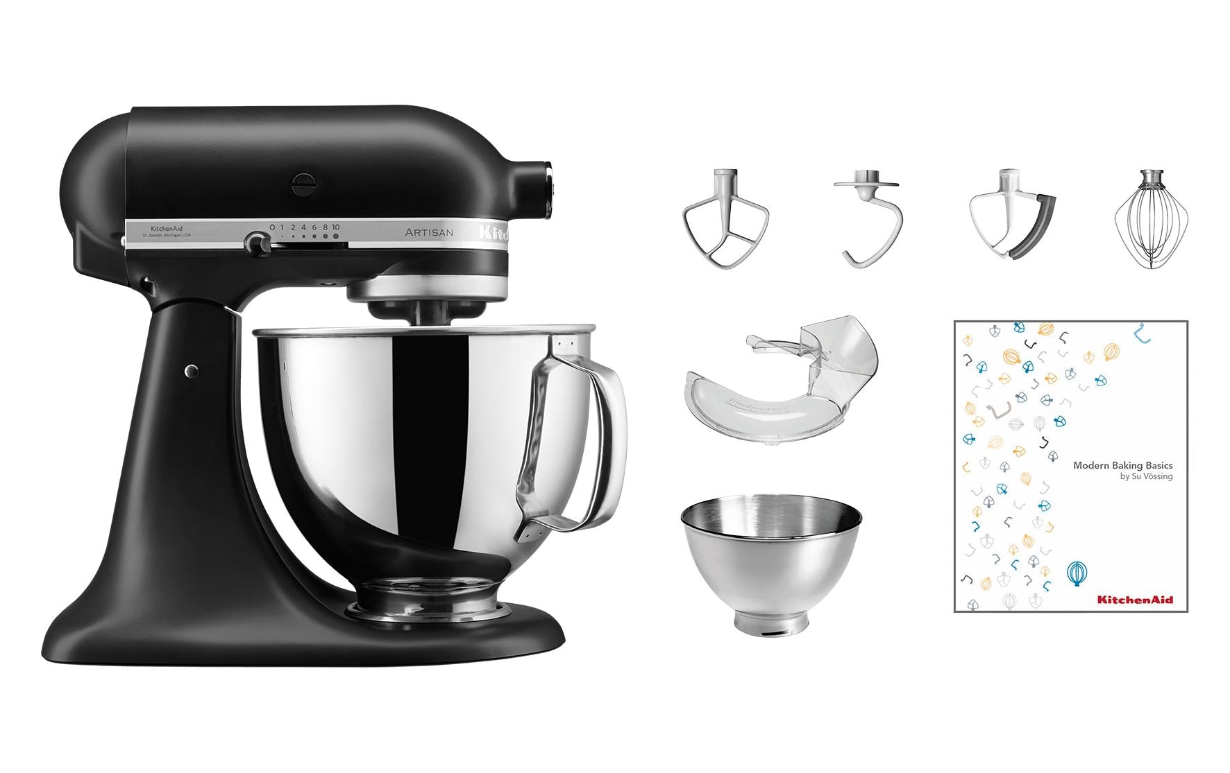 KitchenAid Küchenmaschine Artisan Schwarz