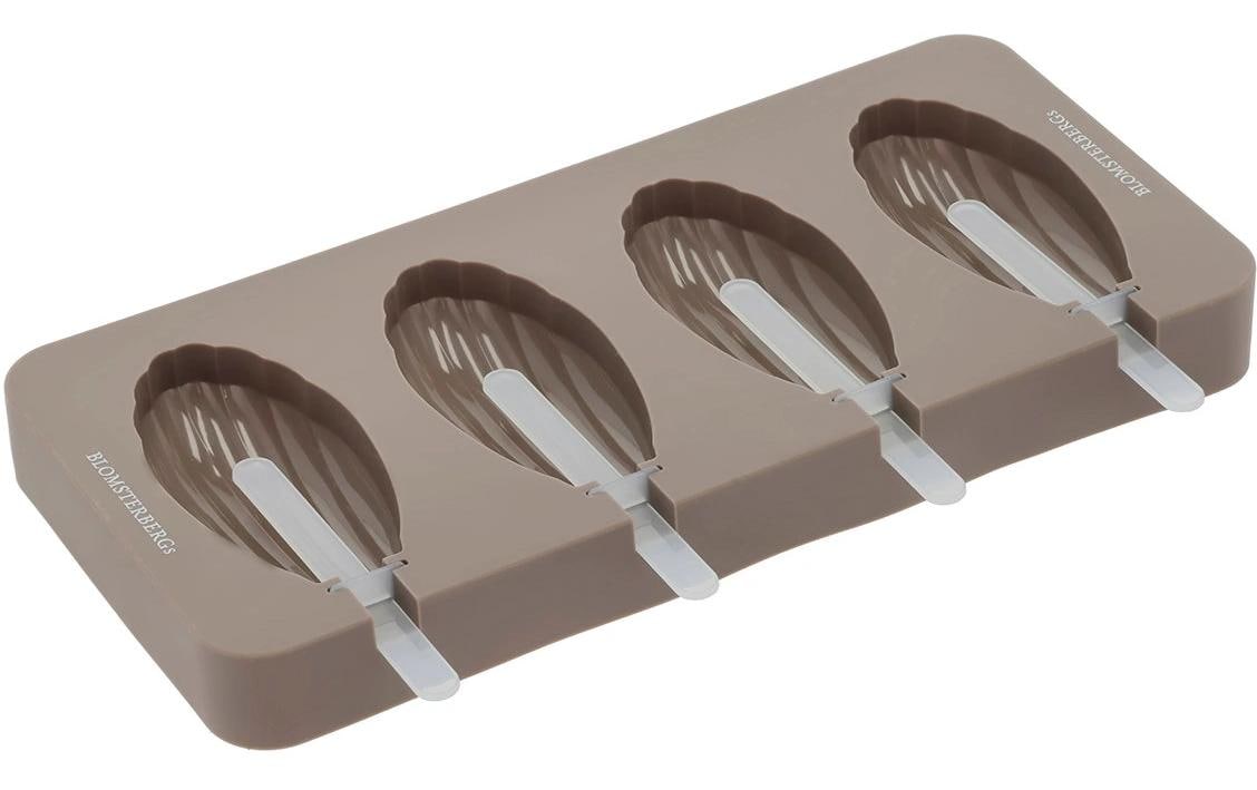 Blomsterberg Glaceform Madeleine, Silikon, Latte, 4 Stück