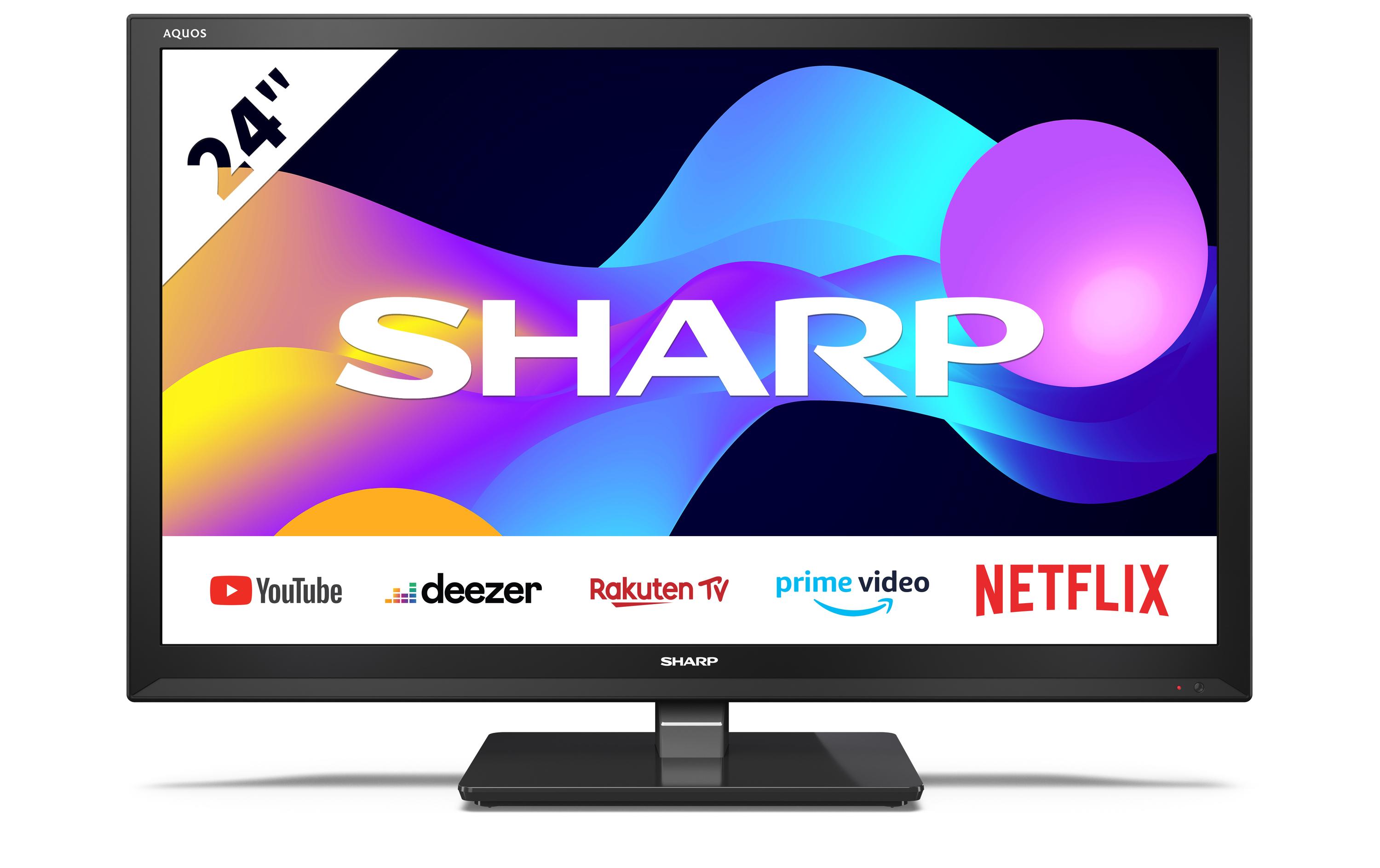 Sharp TV 24EE3E 24, 1366 x 768 (WXGA), LED-LCD