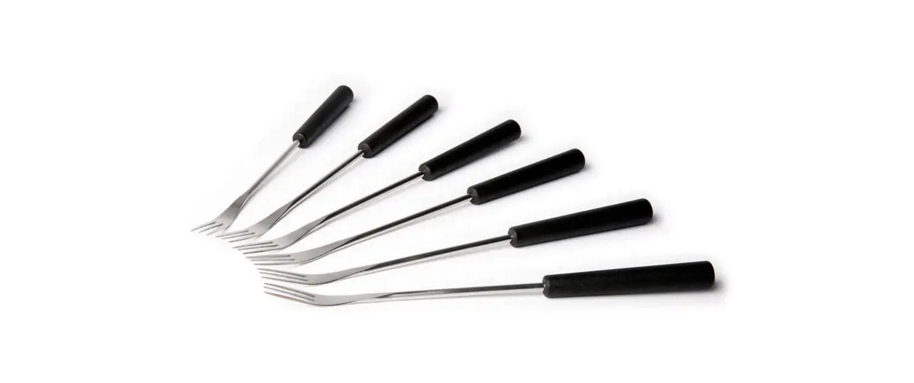 Stöckli Käsefondue-Set Bellavista Emotion 8 Teile, Schwarz