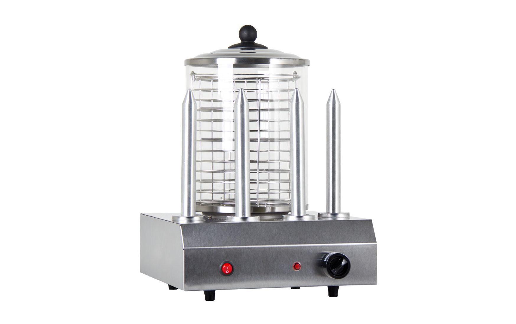 Kibernetik Hot Dog Maschine Weber HD104 mit 4 Spiessen Kibernetik Hot Dog Maschine Weber HD104 mit 4 Spiessen