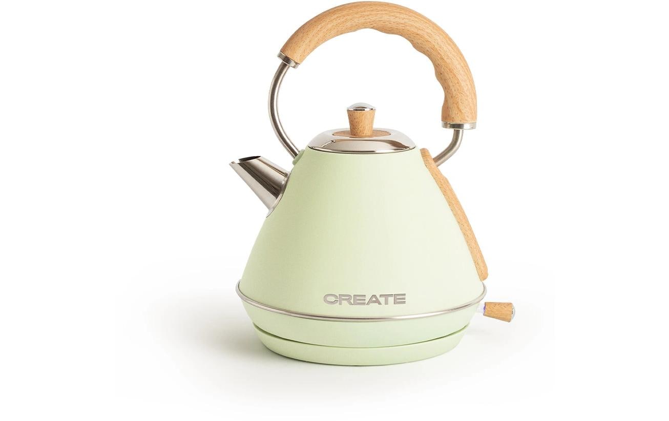 Create Wasserkocher Retro M 1 l, Pastelgrün Create Wasserkocher Retro M 1 l, Pastelgrün
