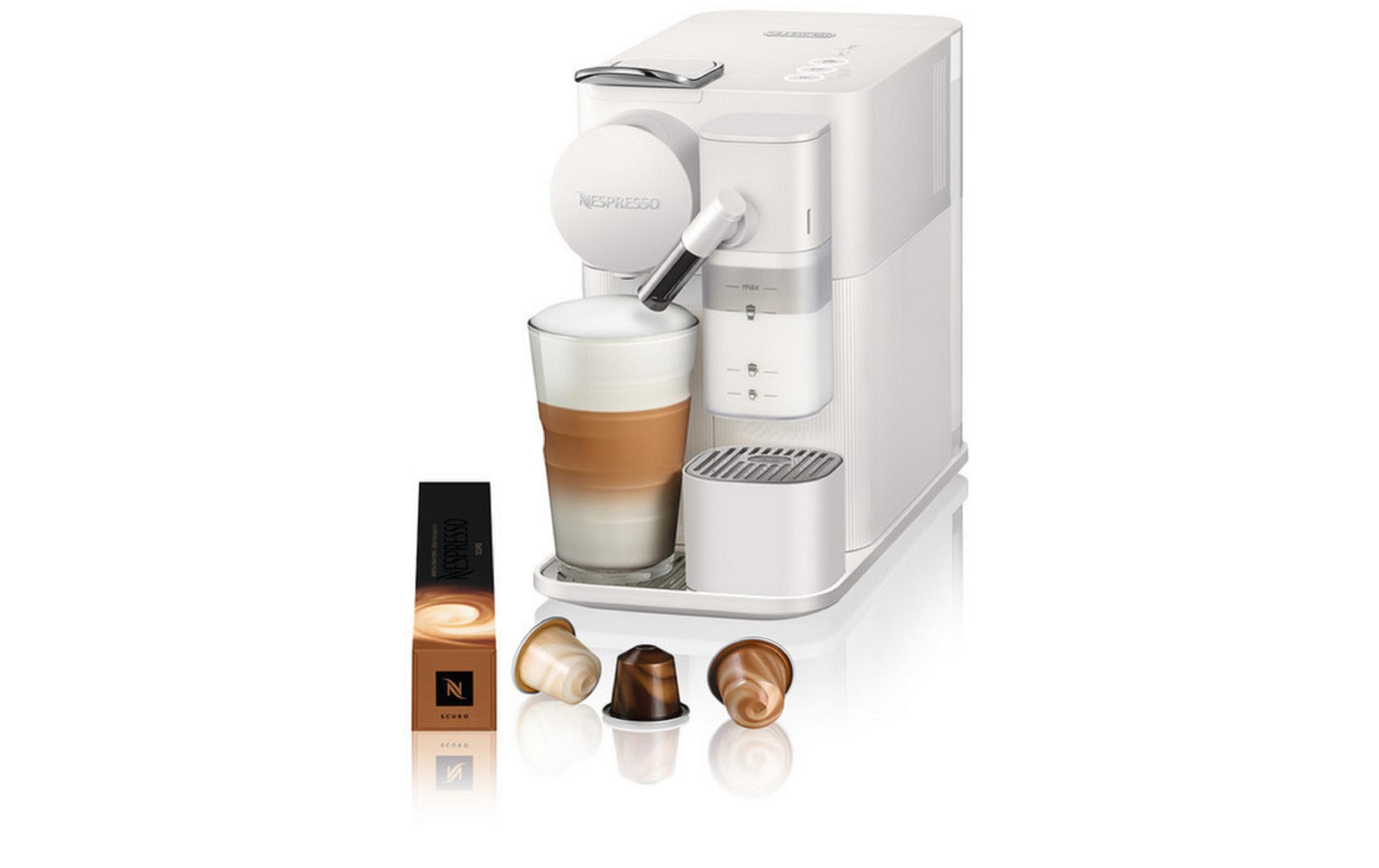 De'Longhi Kaffeemaschine Nespresso New Lattissima One Porcelain White De'Longhi Kaffeemaschine Nespresso New Lattissima One Porcelain White