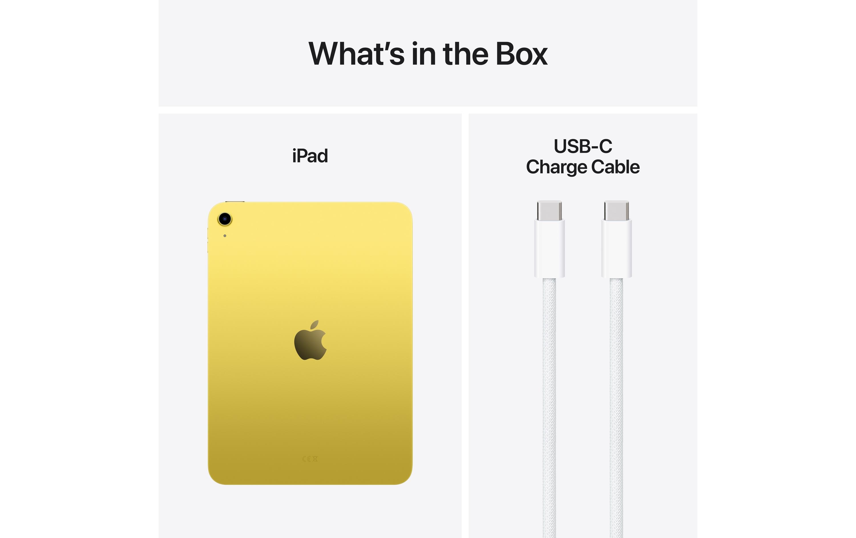 Apple iPad A16 11th Gen. 2025 WiFi 128 GB Gelb