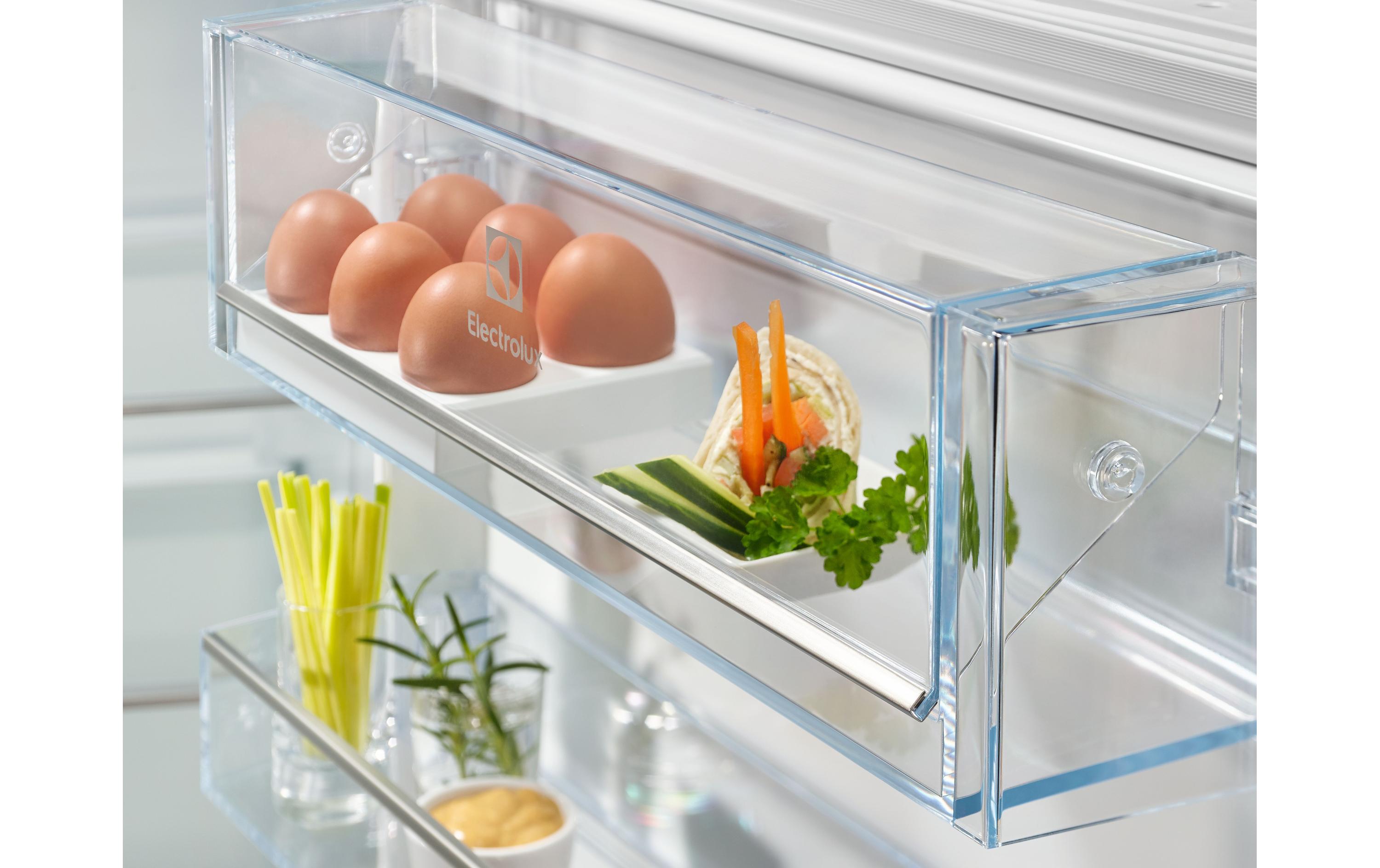 Electrolux Einbaukühlschrank EK244SLWE Weiss, Wechselbar, Links