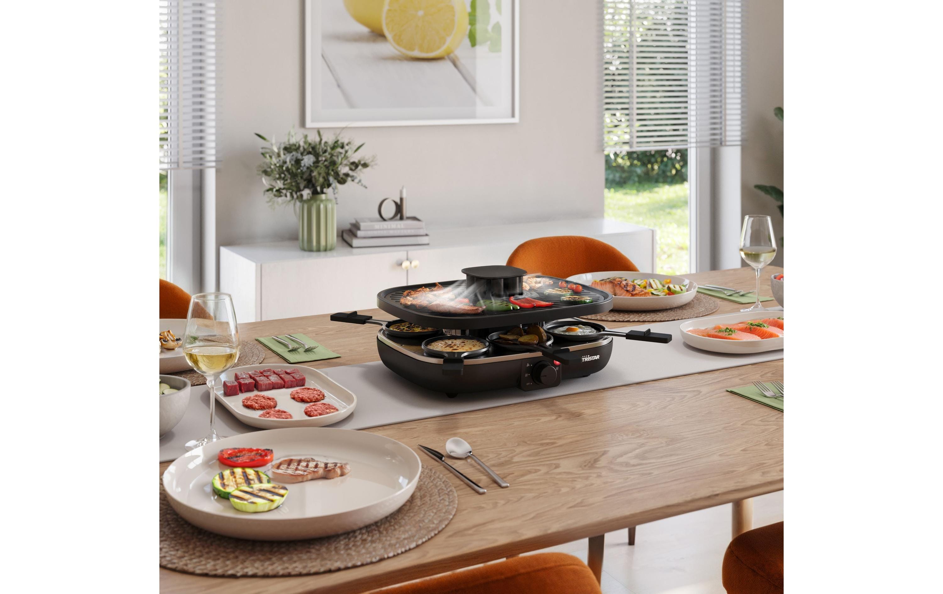 Tristar Raclette Clean Air 6 Personen
