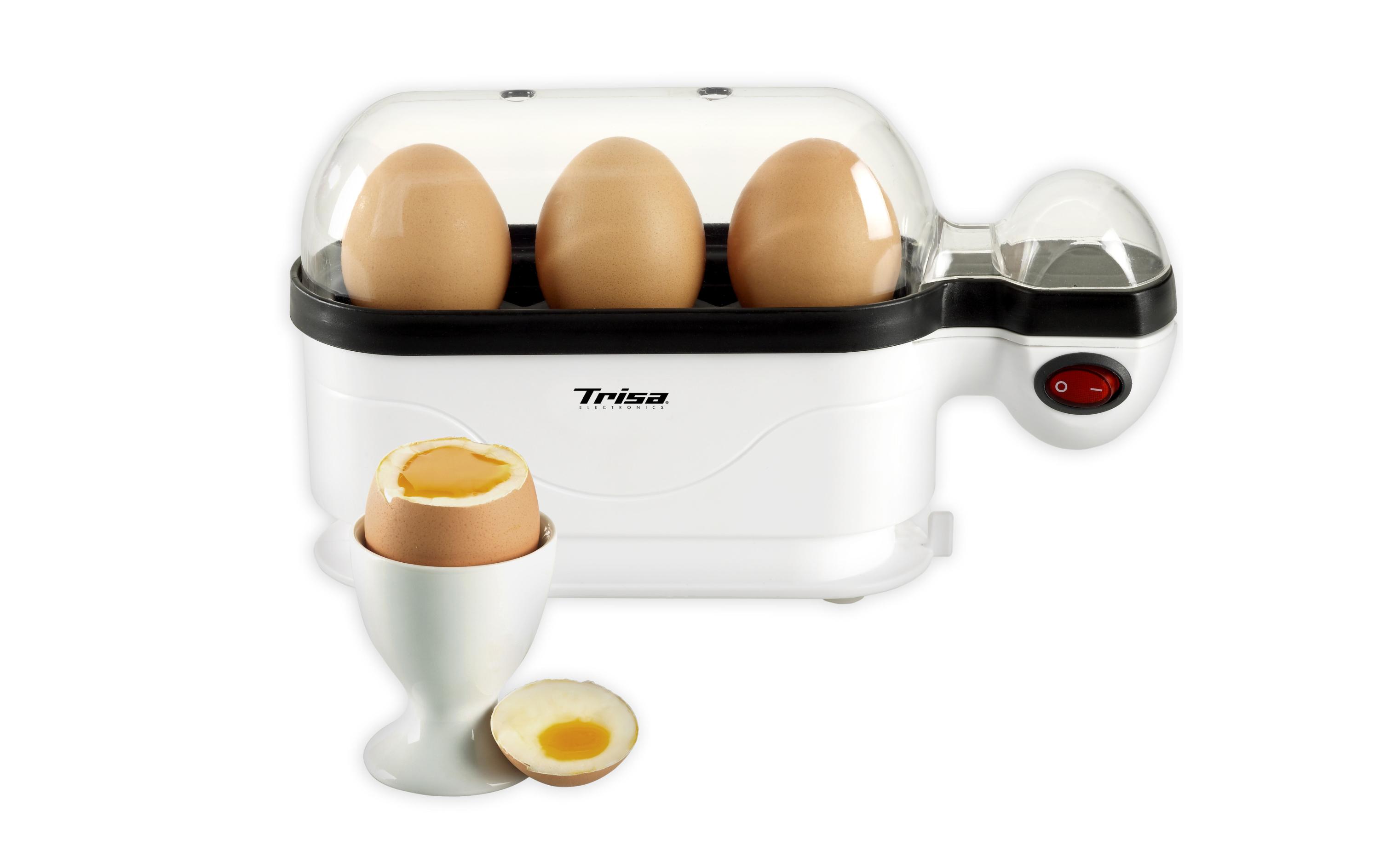Trisa Eierkocher Eggolino 3 Eier, Weiss/Schwarz Trisa Eierkocher Eggolino 3 Eier, Weiss/Schwarz