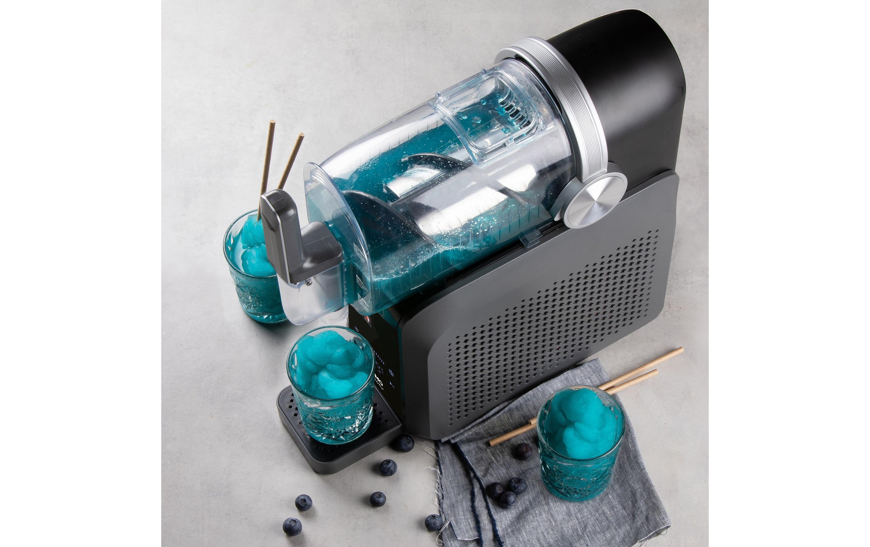 Domo Glacemaschine DO9308I 1.8 l, Schwarz/Silber