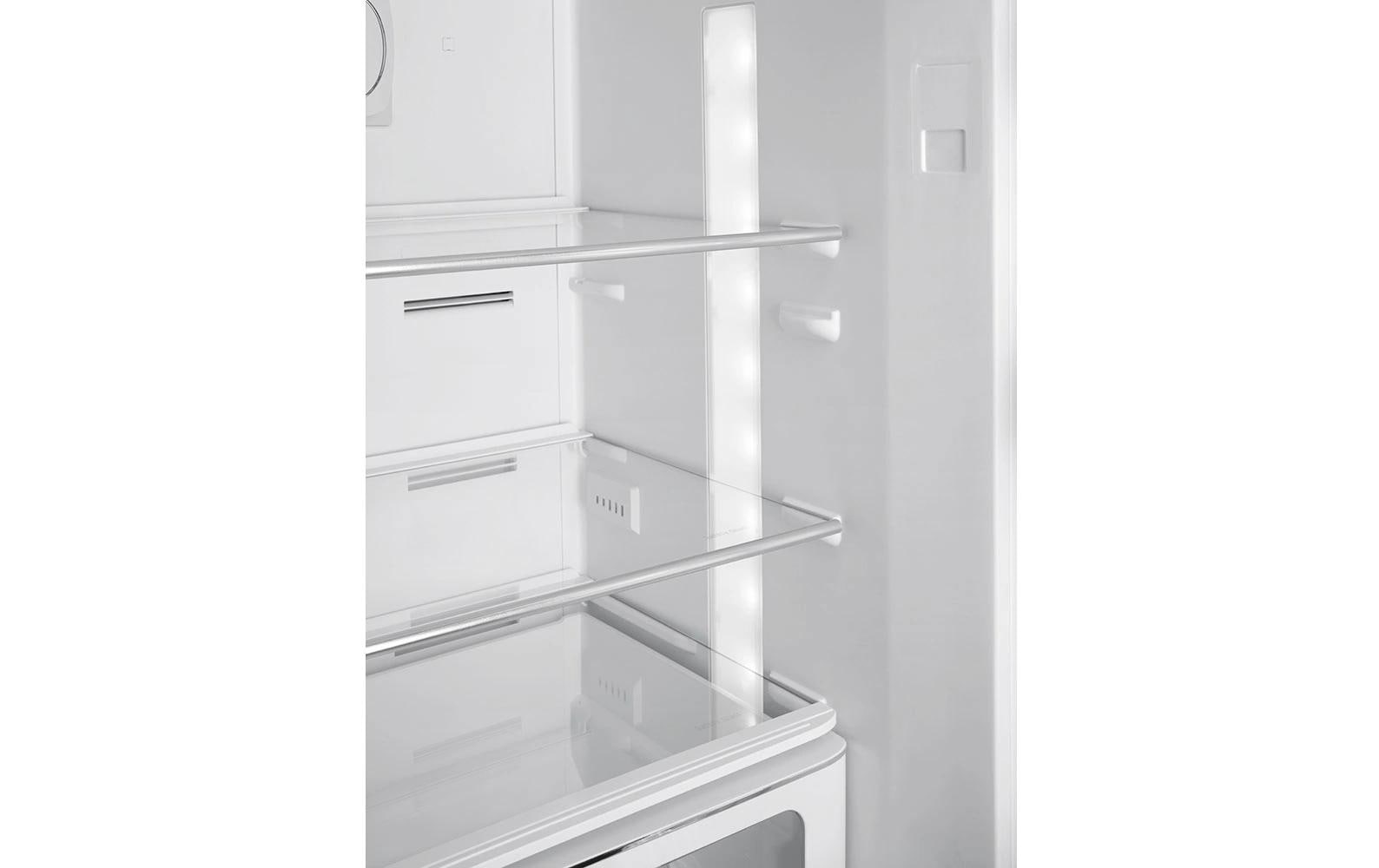 SMEG Kühl-Gefrierkombination FAB32RBE6 Blau, Rechts