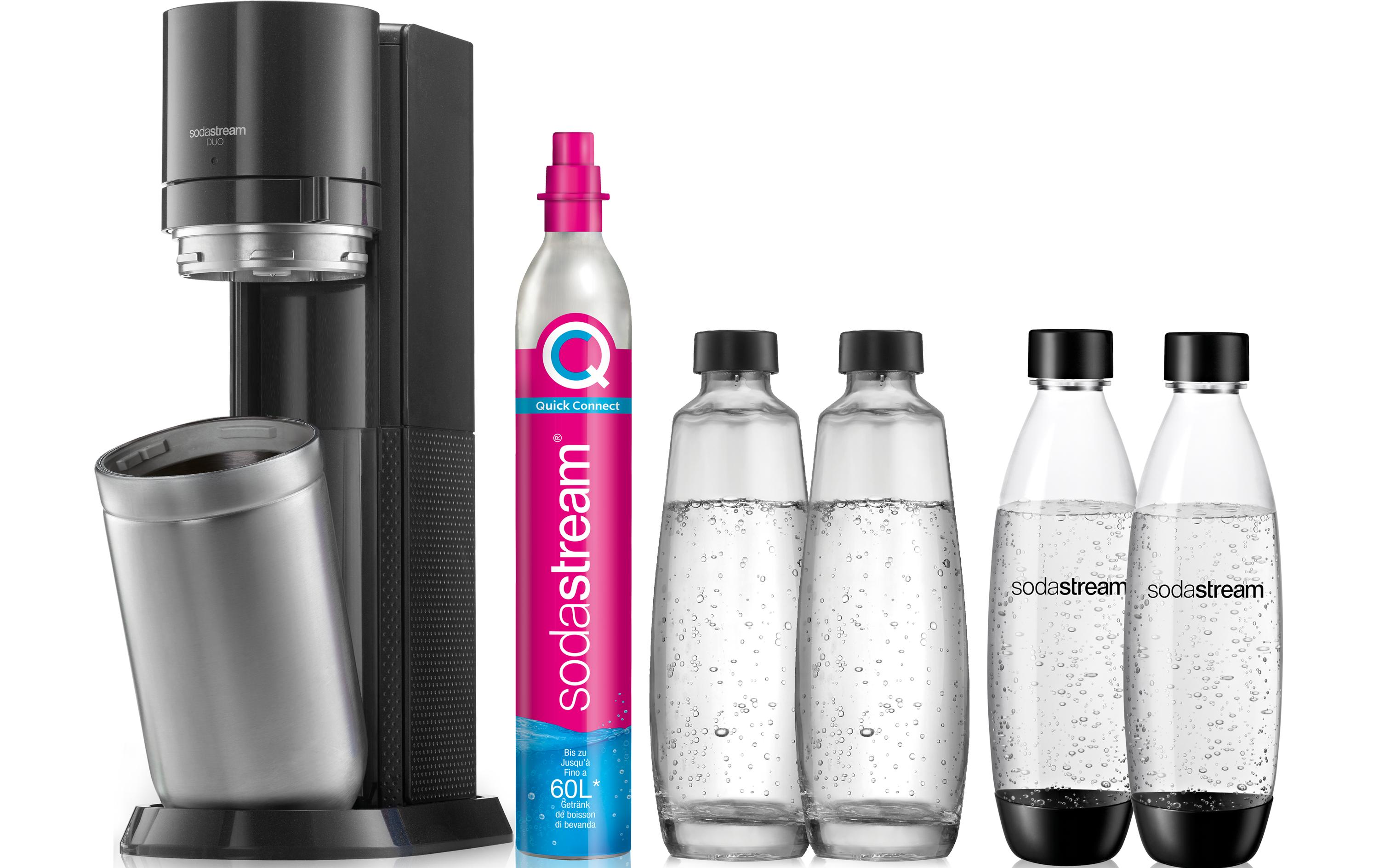 Sodastream Wassersprudler DUO Megapack XL Schwarz Sodastream Wassersprudler DUO Megapack XL Schwarz