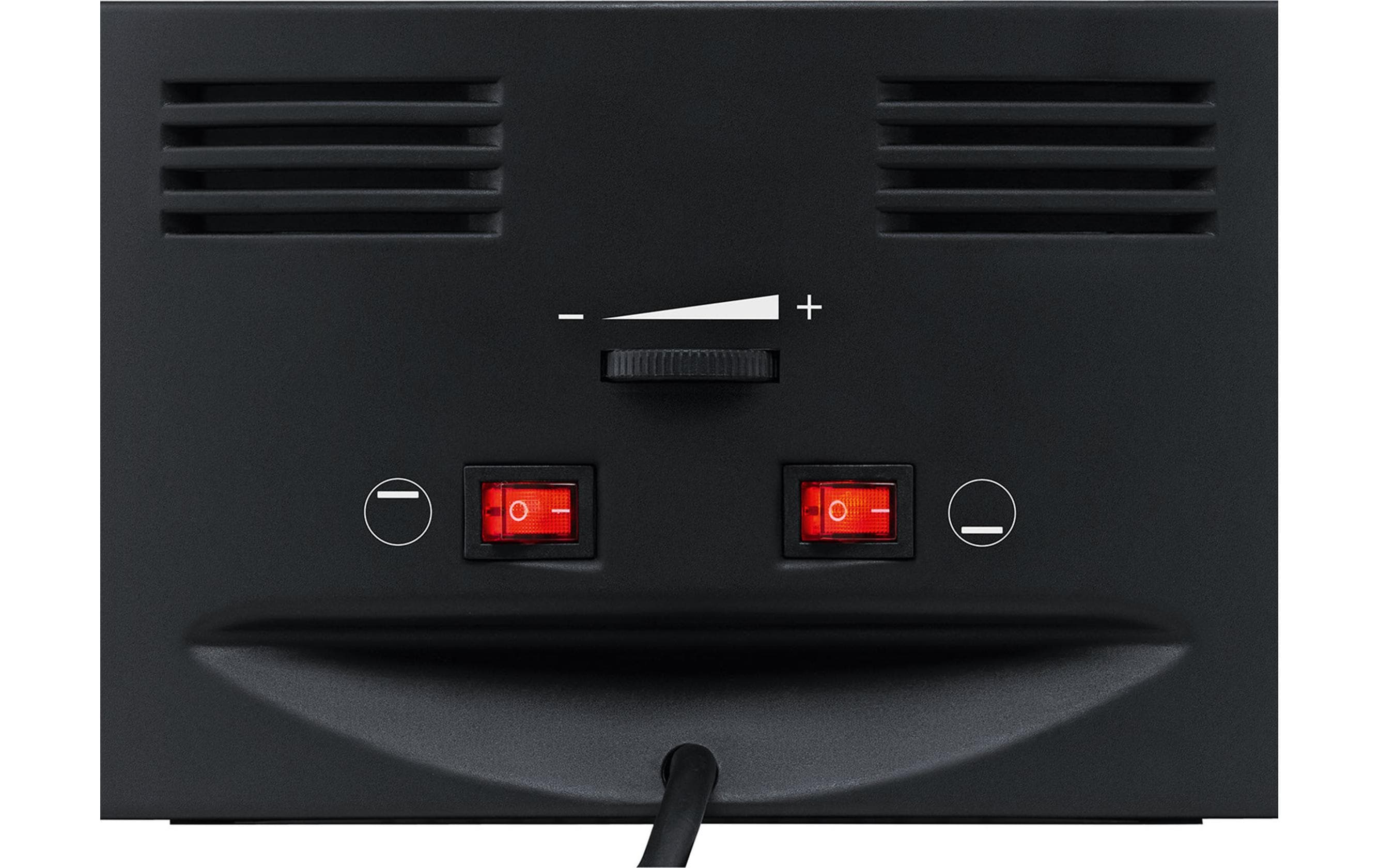 Steba Pizza-Raclette RC6 Schwarz 1500 W Alu-Druckguss