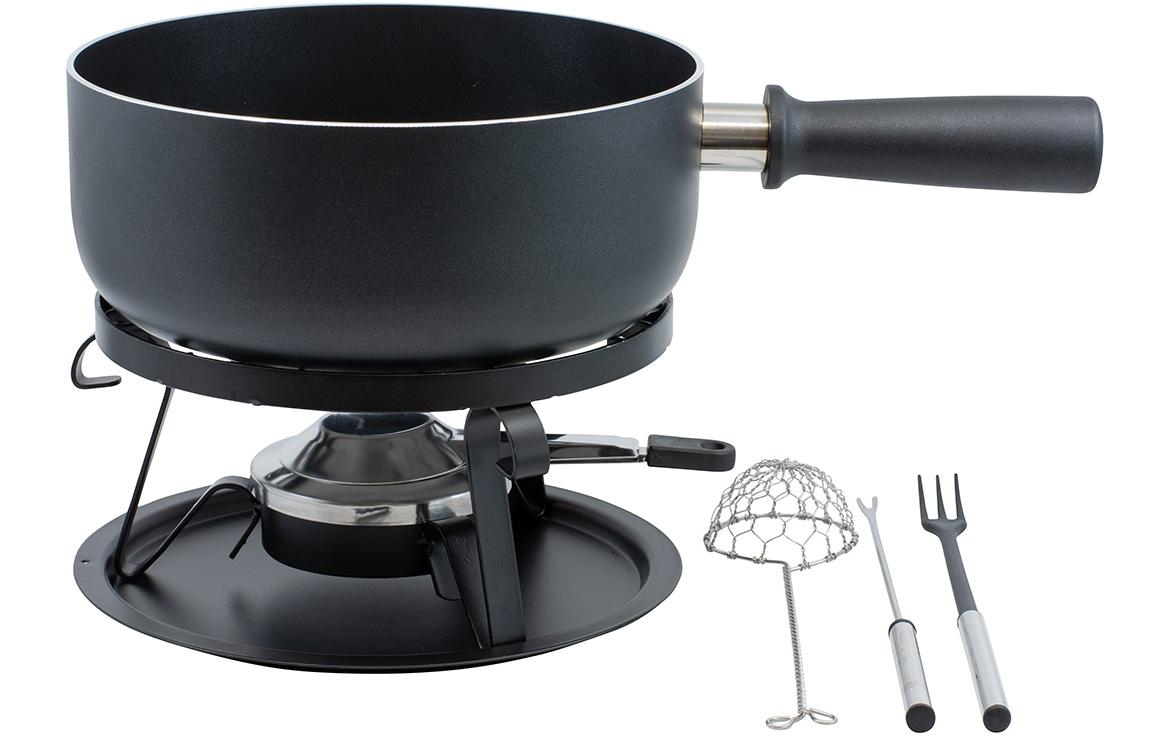 Kadastar Käsefondue-Set Royal 22 Teile, Schwarz Kadastar Käsefondue-Set Royal 22 Teile, Schwarz