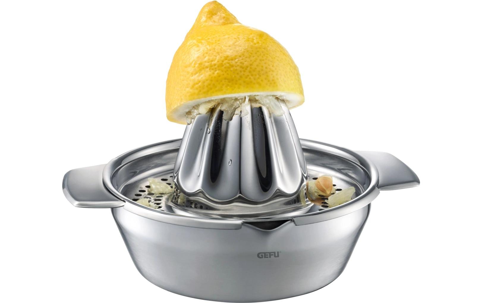 GEFU Zitruspresse Lemon Edelstahl