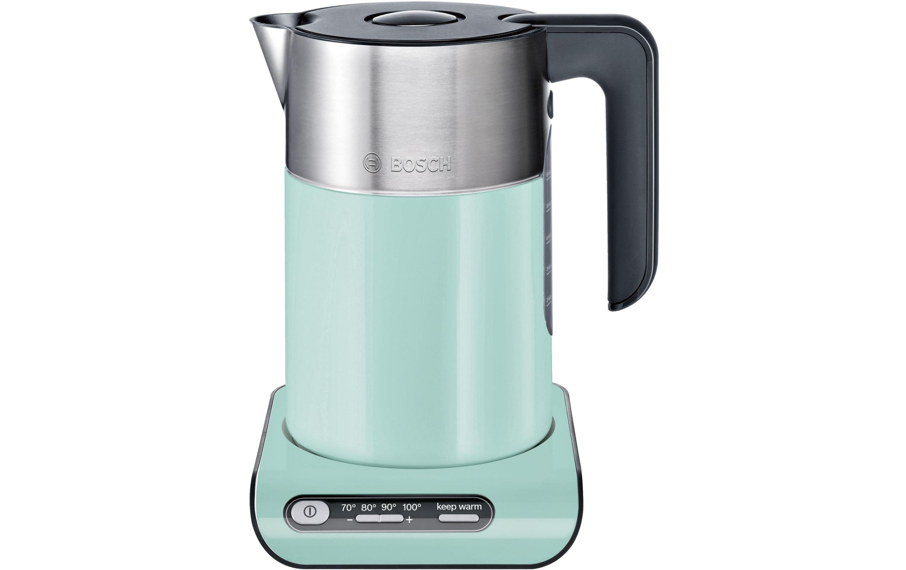 Bosch Wasserkocher TWK8612P 1.5 l, Anthrazit/Türkis Bosch Wasserkocher TWK8612P 1.5 l, Anthrazit/Türkis