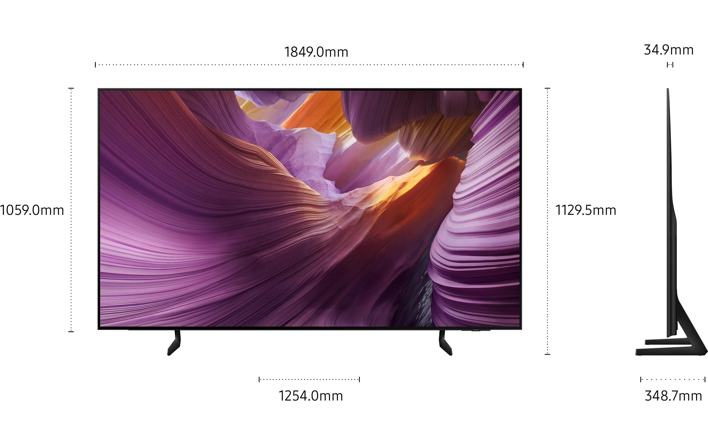 Samsung TV QE83S85F 83'' S85F OLED 4K AI TV, 2025
