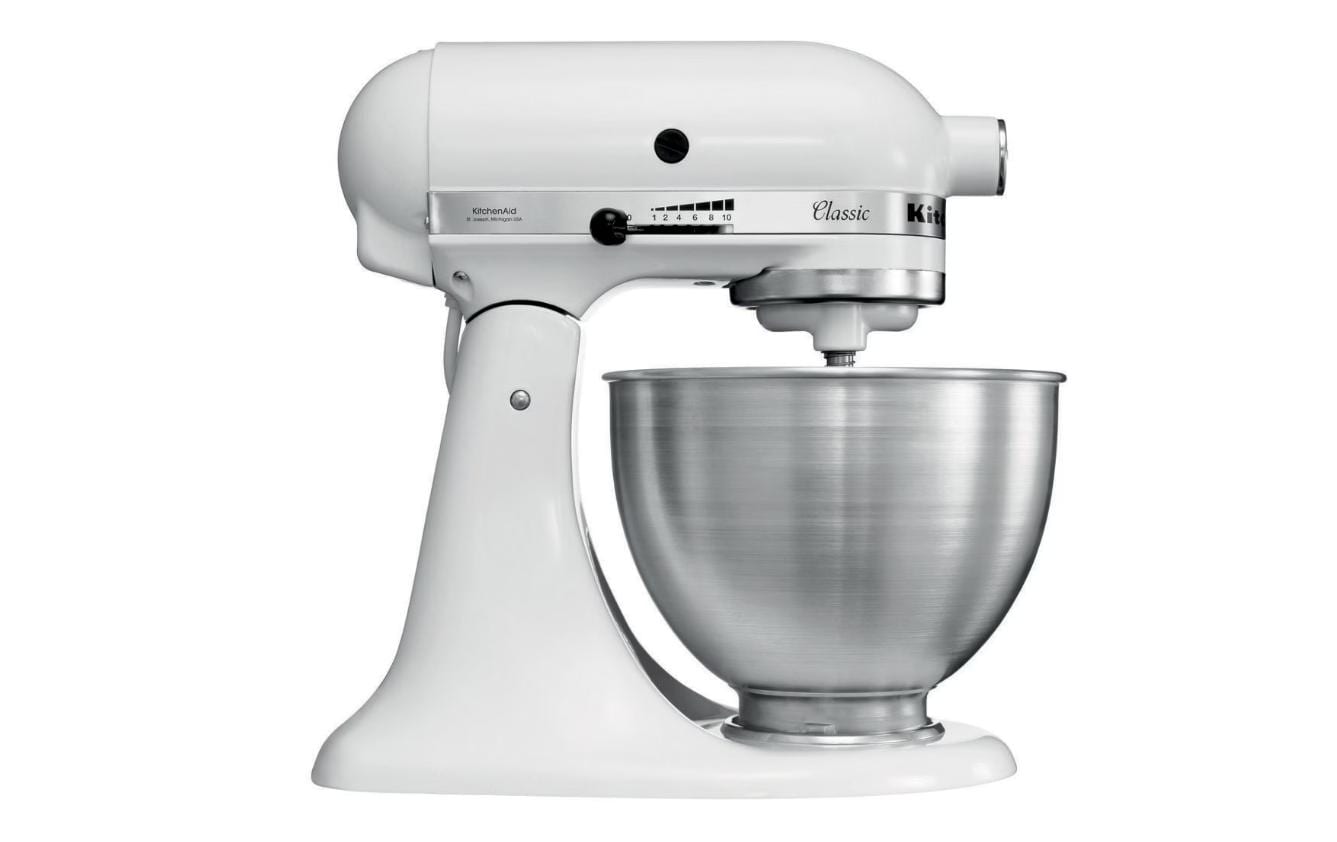 KitchenAid Küchenmaschine Classic 5K45SSSWH Weiss