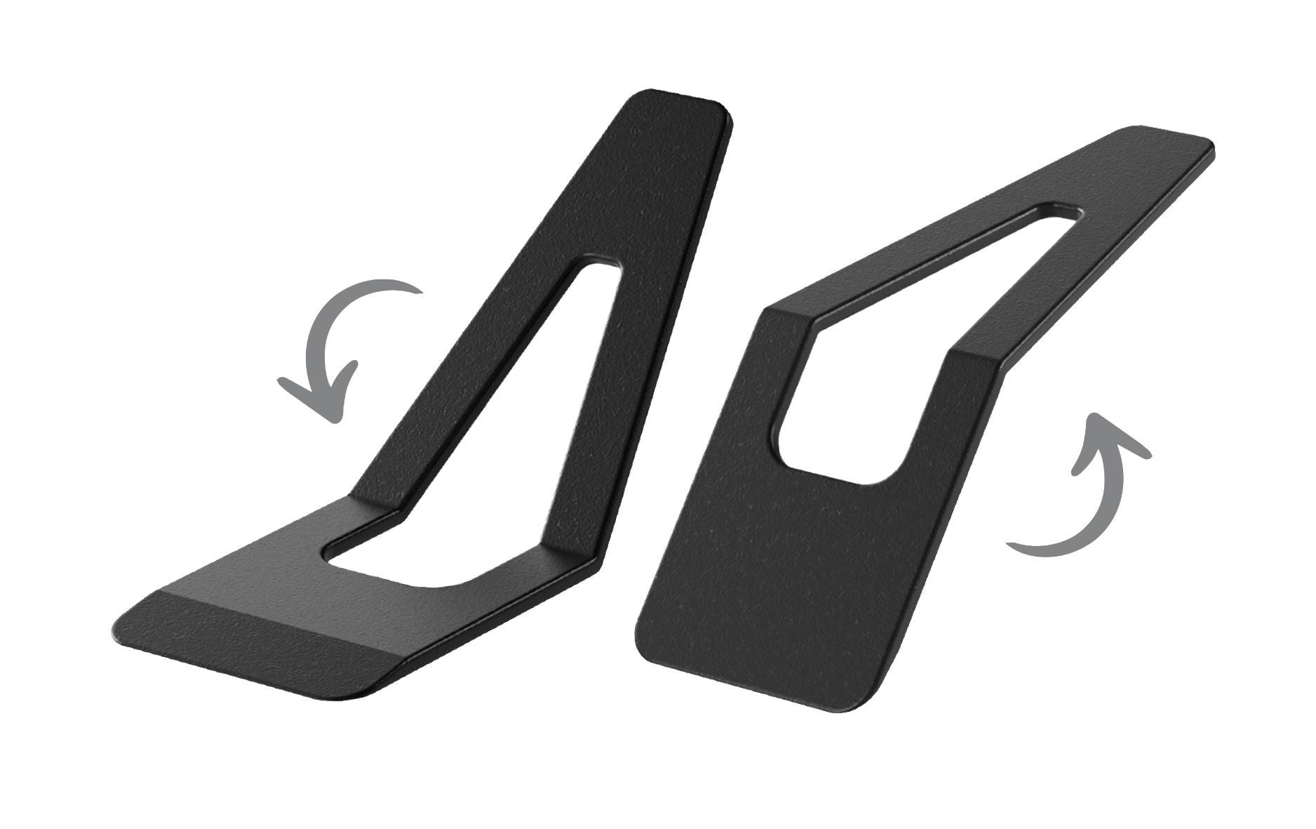 Stöckli Raclette-Spachtel Wender 2 Stk 2 Stück, Schwarz Stöckli Raclette-Spachtel Wender 2 Stk 2 Stück, Schwarz