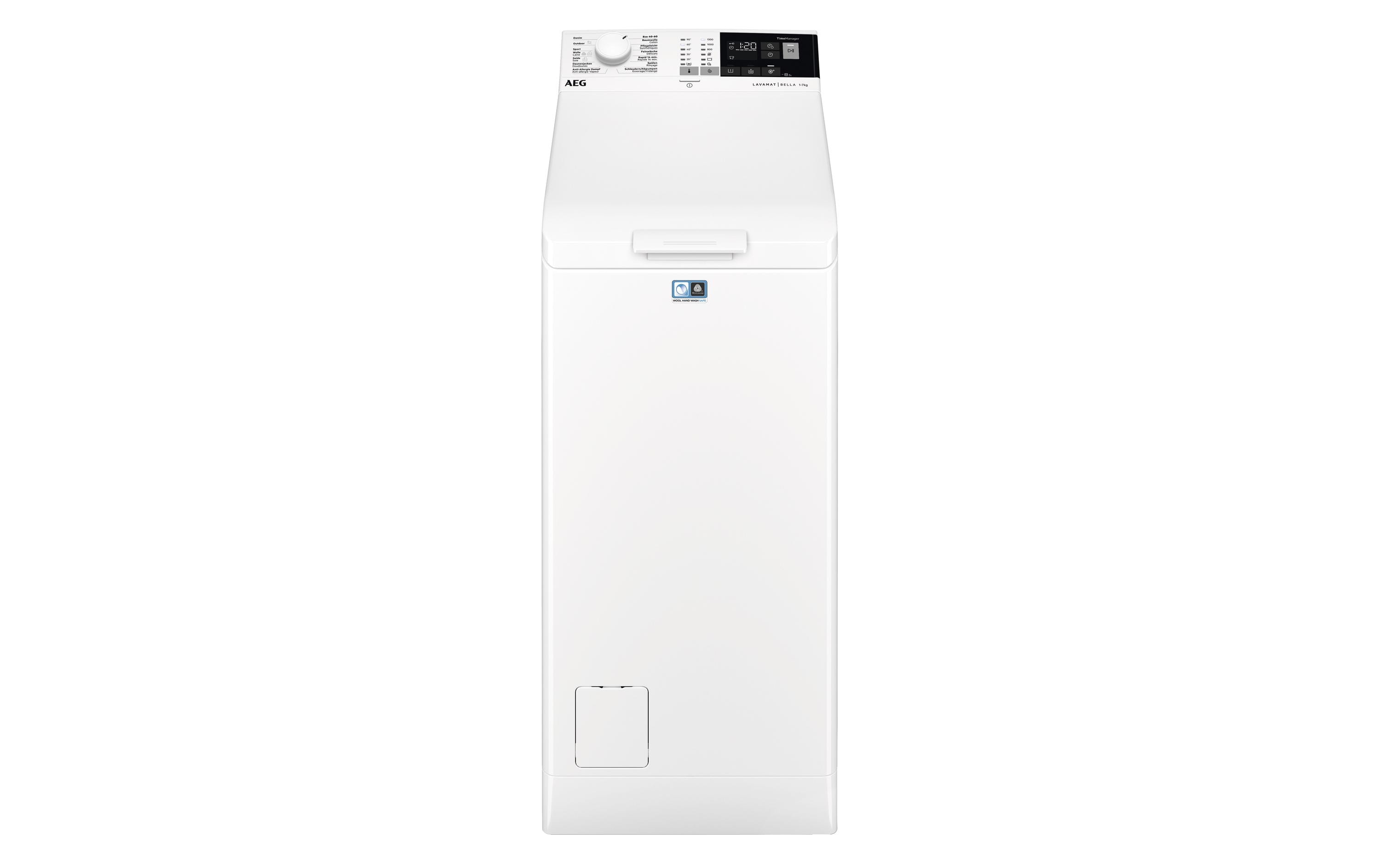 AEG by Electrolux Waschmaschine LB1370, Oben (Toplader)