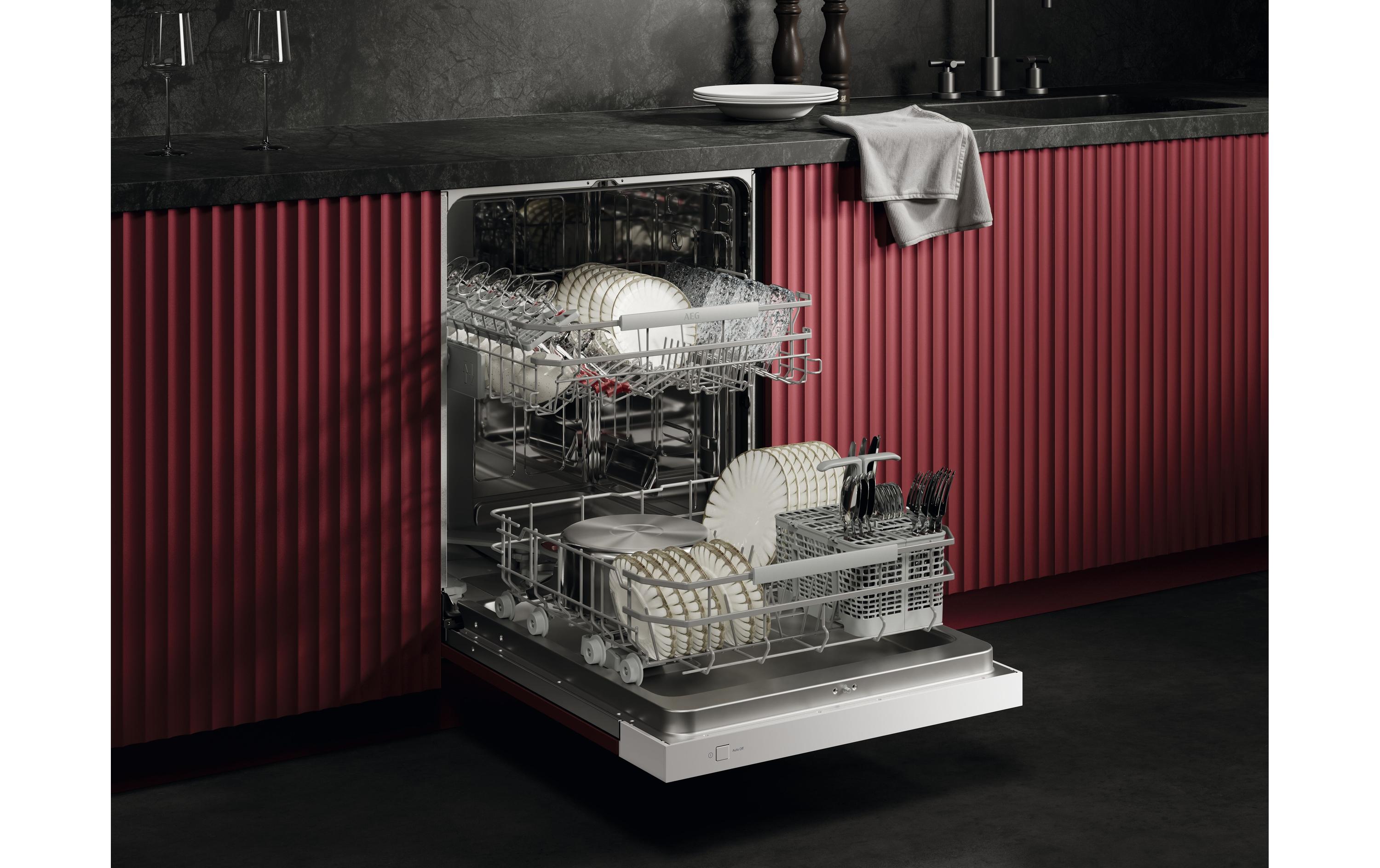 AEG by Electrolux Einbaugeschirrspüler GS60AIW Integrierbar