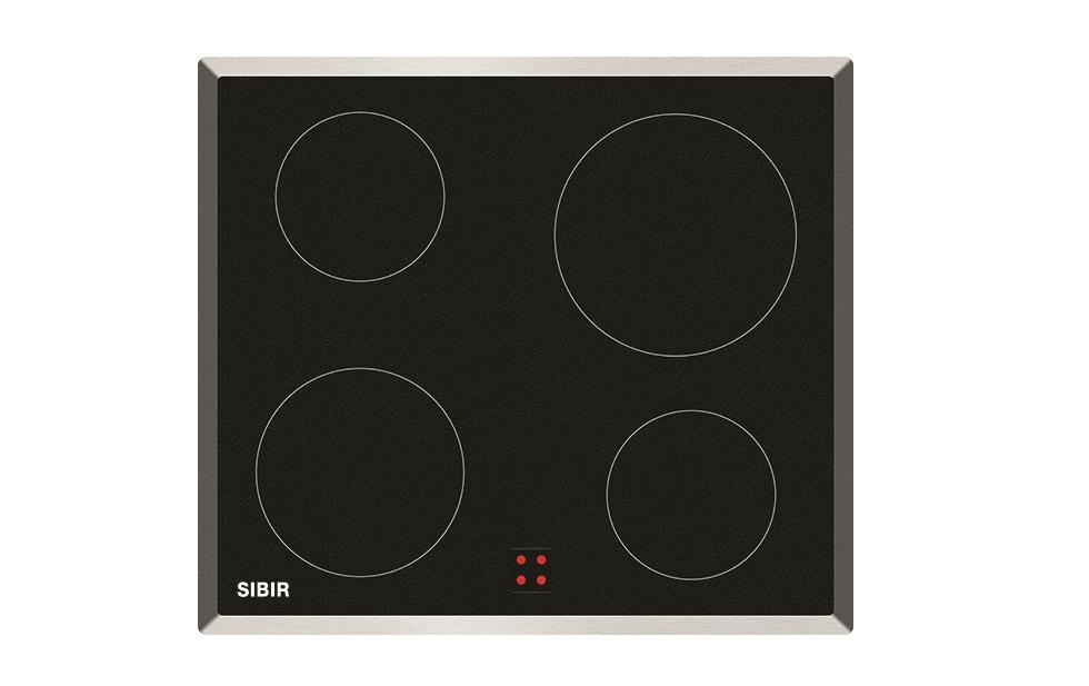 Sibir Glaskeramik-Kochfeld GK 4200 Black Design