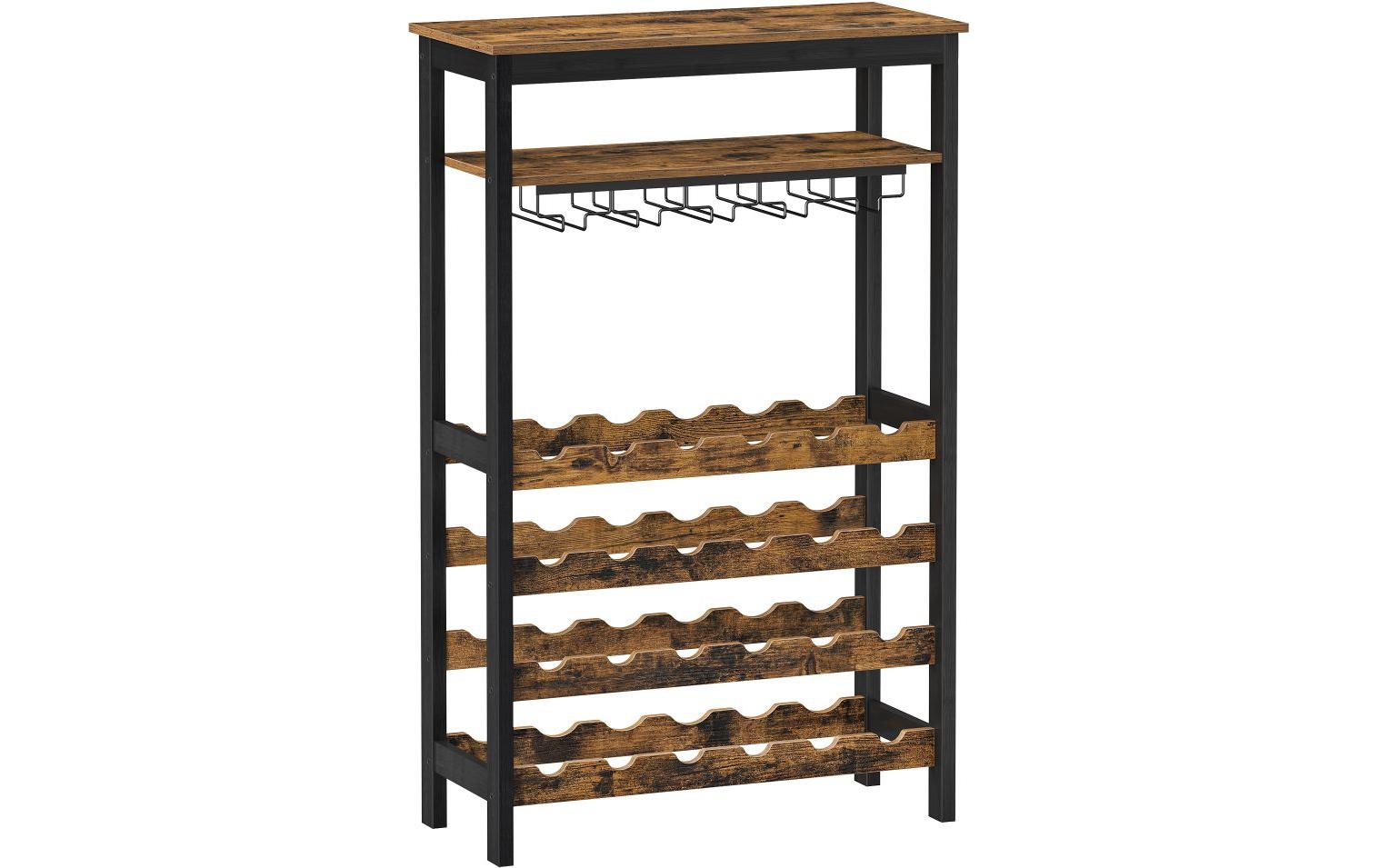 Songmics Weinregal für 24 Flaschen, aus Bambusholz Songmics Weinregal für 24 Flaschen, aus Bambusholz